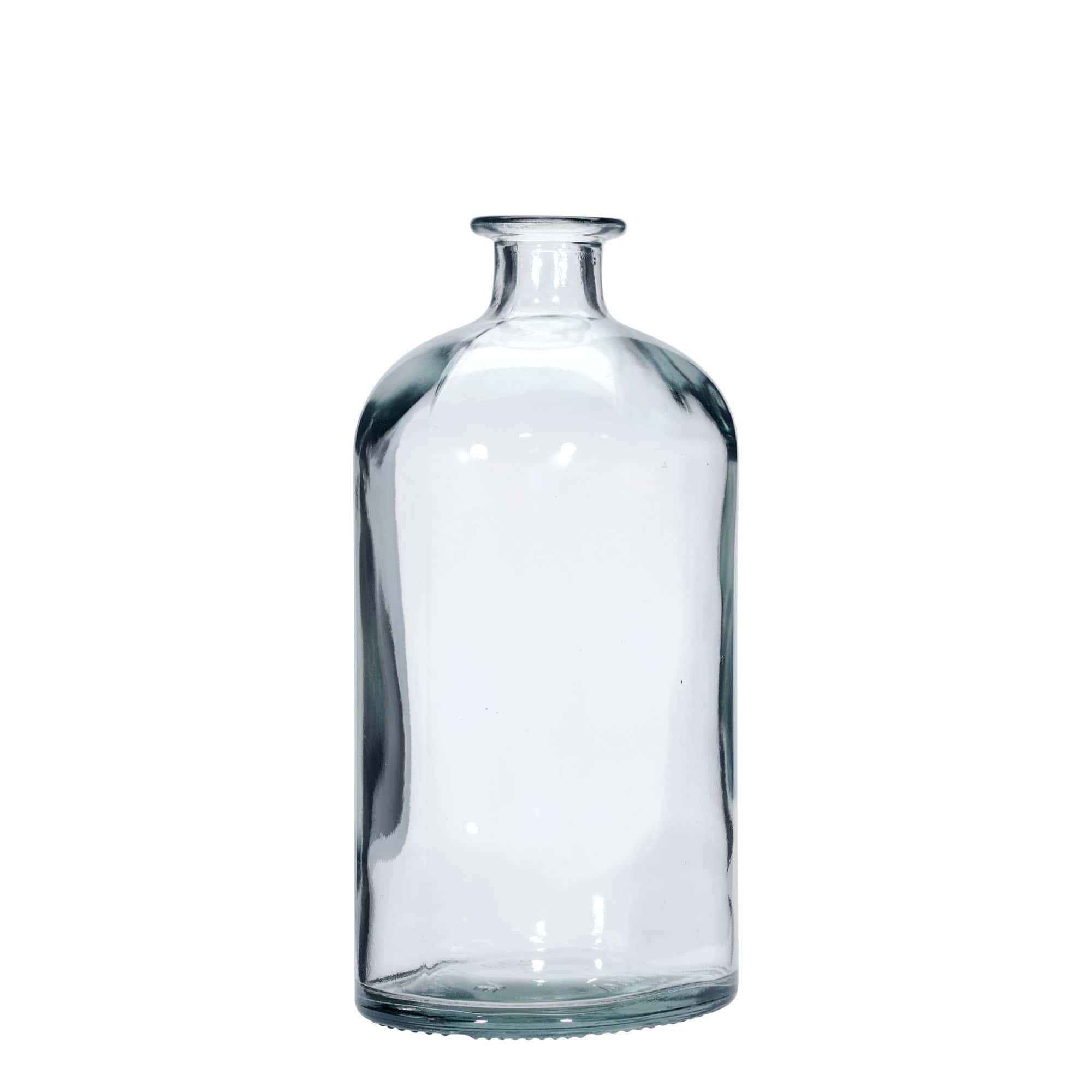 1,000 ml glass bottle 'Dundee', oval, opening: cork 1,000 ml glass bottle 'Dundee', oval, opening: cork