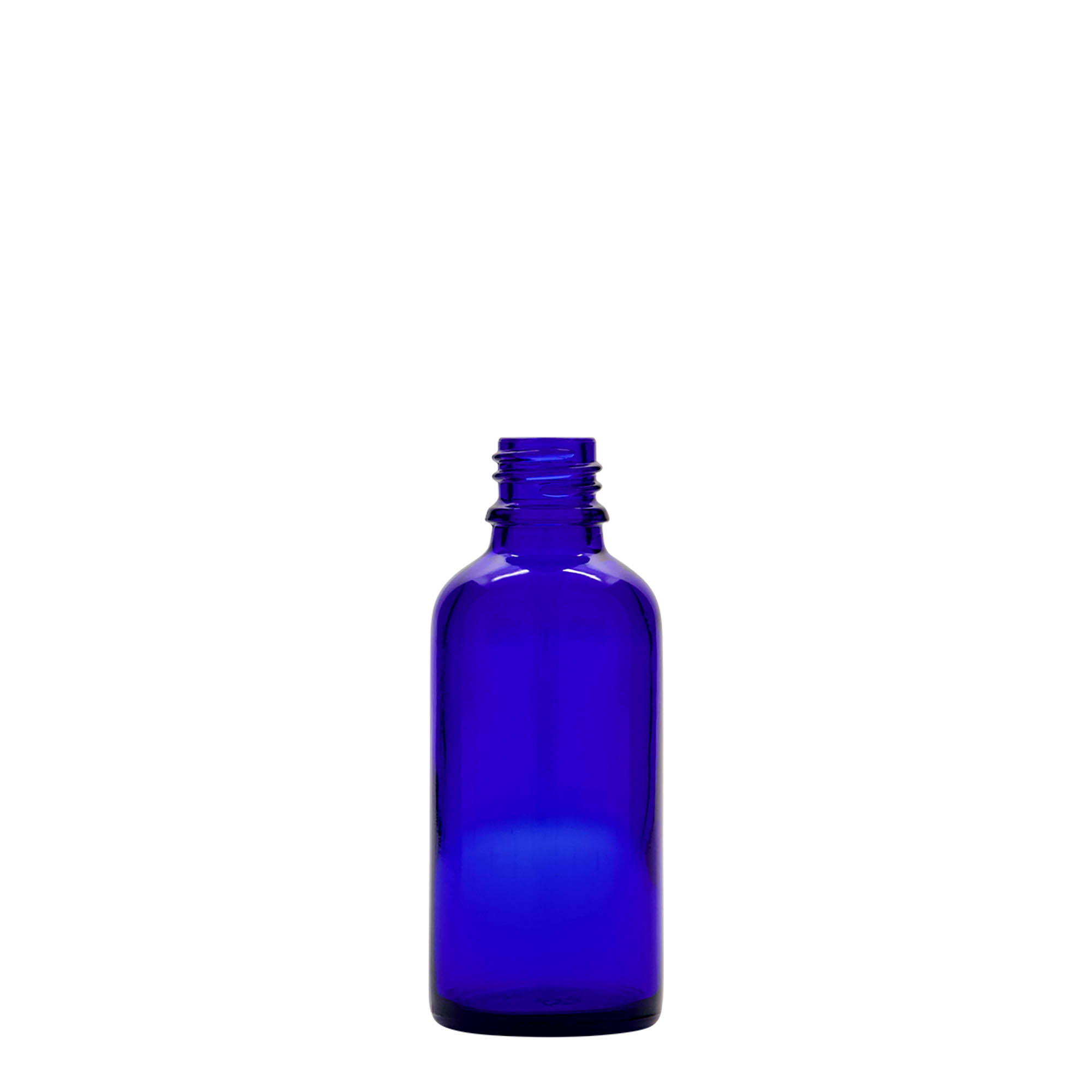 50 ml spray bottle medicine, glass, royal blue, opening: DIN 18 50 ml spray bottle medicine, glass, royal blue, opening: DIN 18