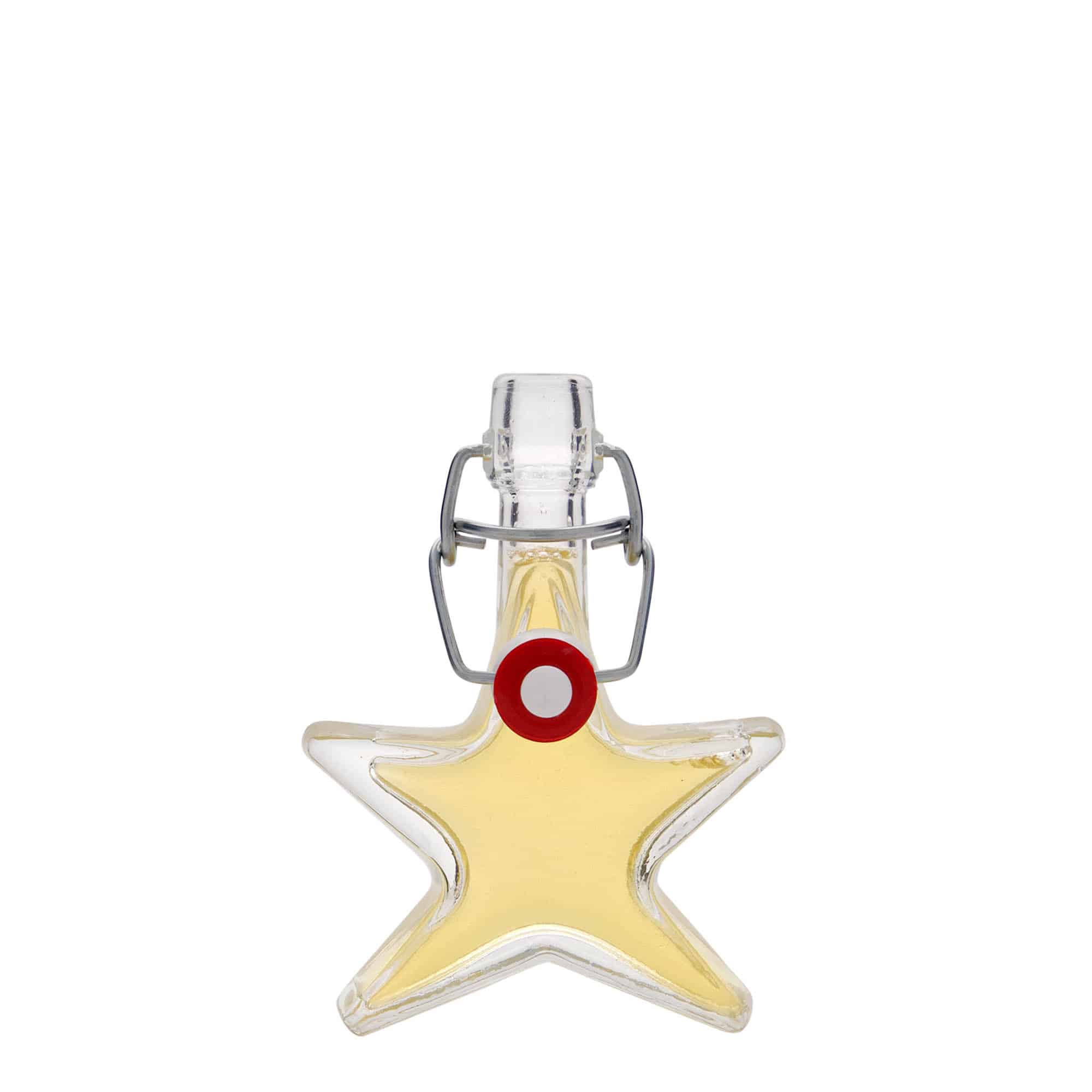 40 ml glass bottle 'Star', opening: swing top closure 40 ml glass bottle 'Star', opening: swing top closure