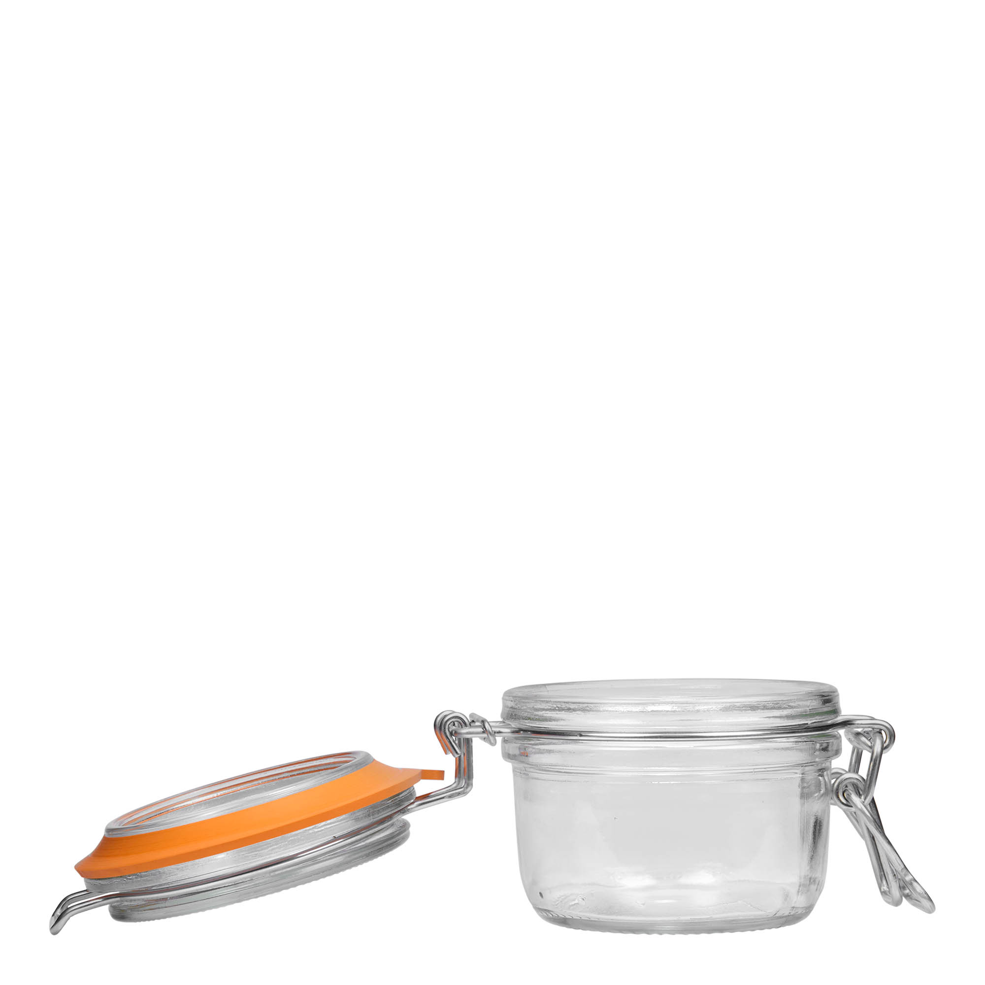 125 ml wire bail jar 'Le Parfait Super Terrine', opening: wire bail closure 125 ml wire bail jar 'Le Parfait Super Terrine', opening: wire bail closure