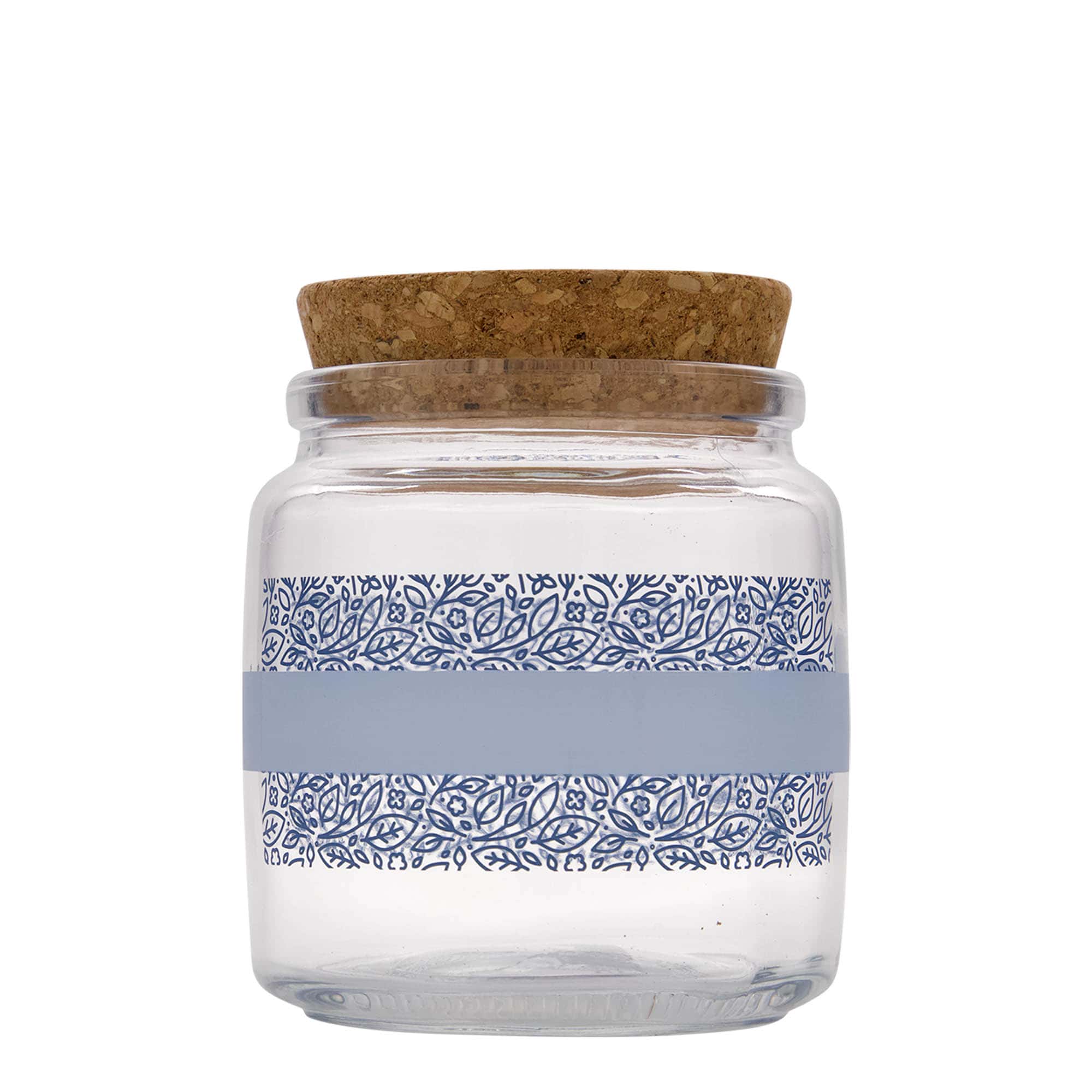 750 ml cork glass 'Giara', design: Naturalmente blu, opening: cork