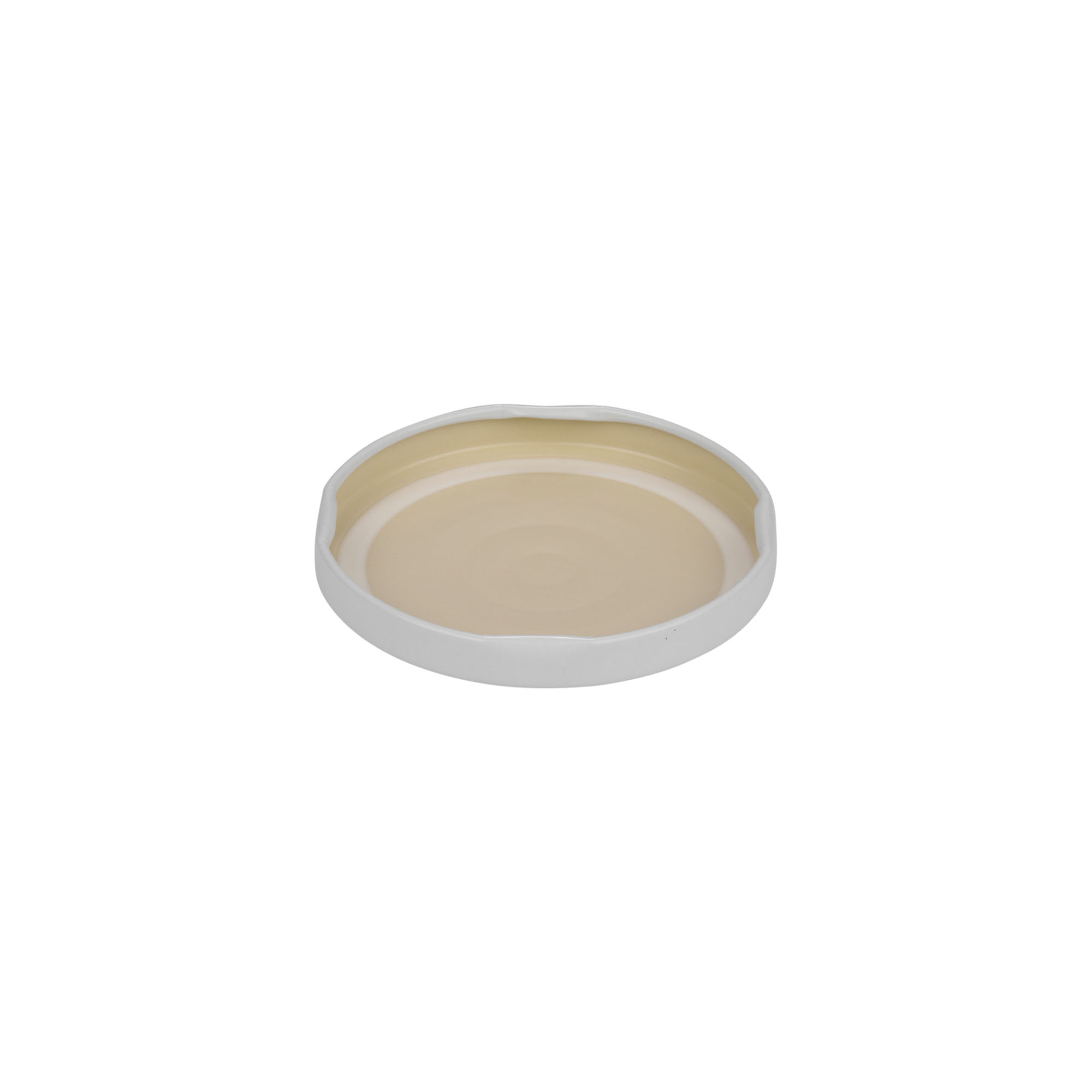 Twist-off lid, tinplate, white, for opening: TO 66