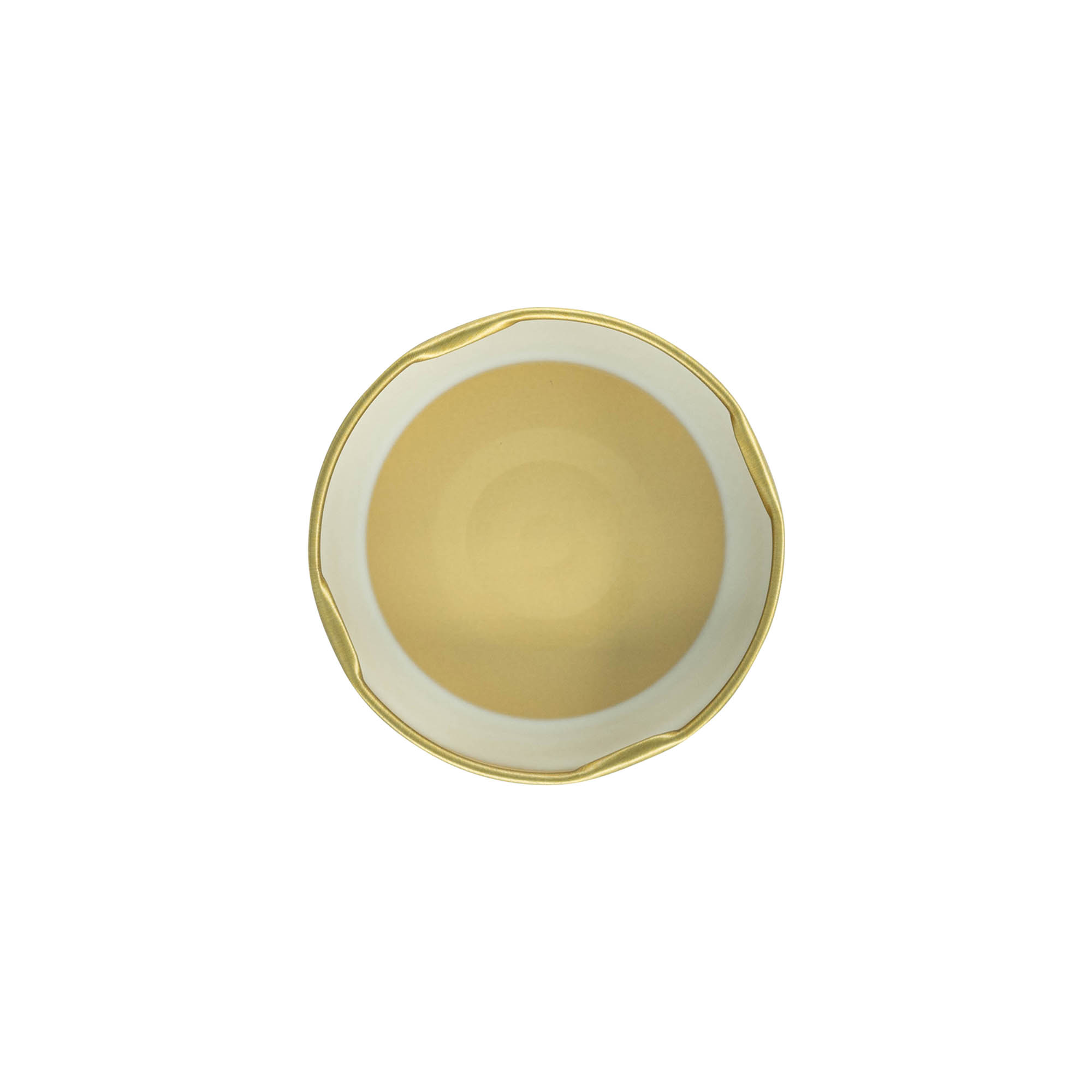 Deep twist-off cap, tinplate, gold, for opening: Deep-TO 66