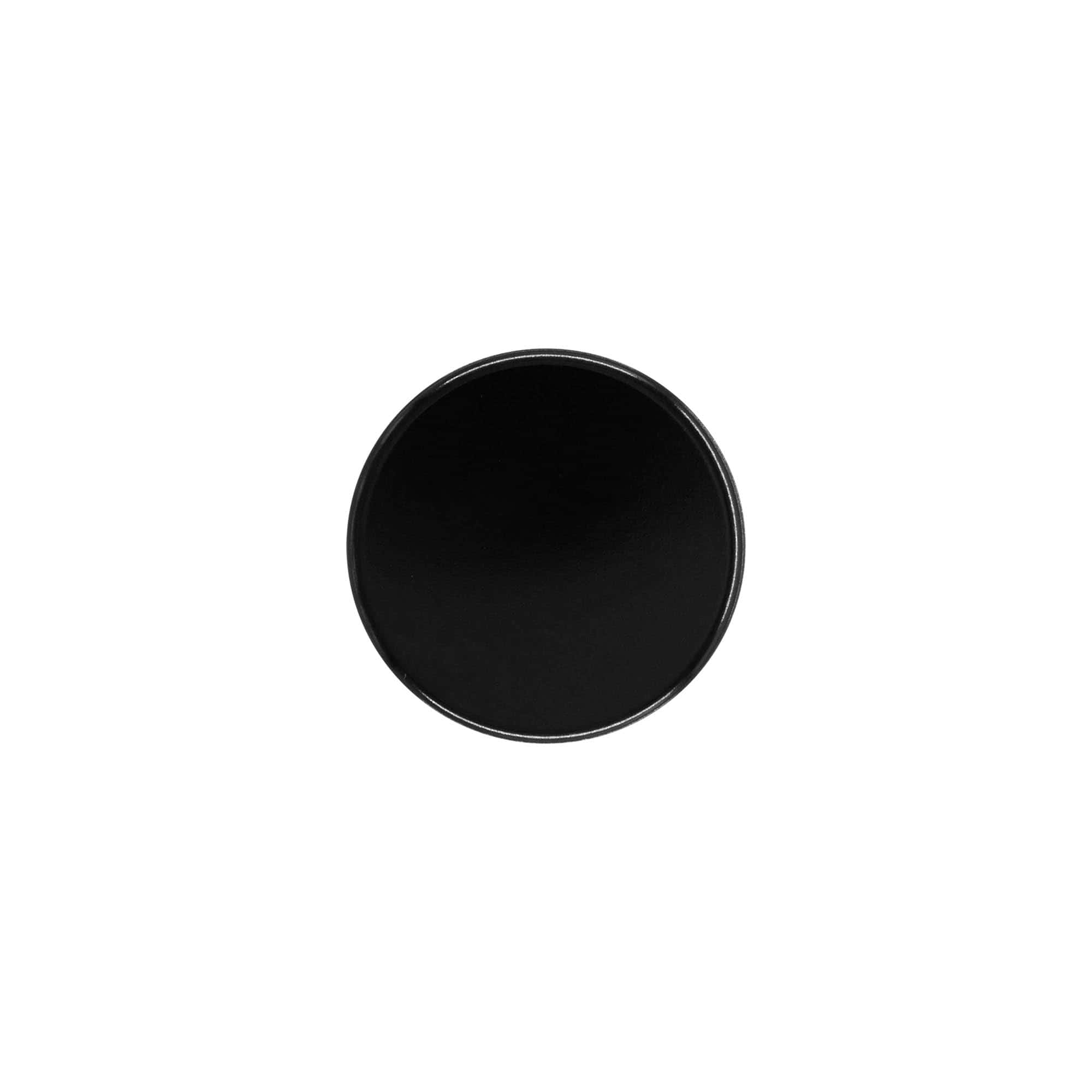 Screw cap for 50 ml 'Blue Edition', HPM plastic, black