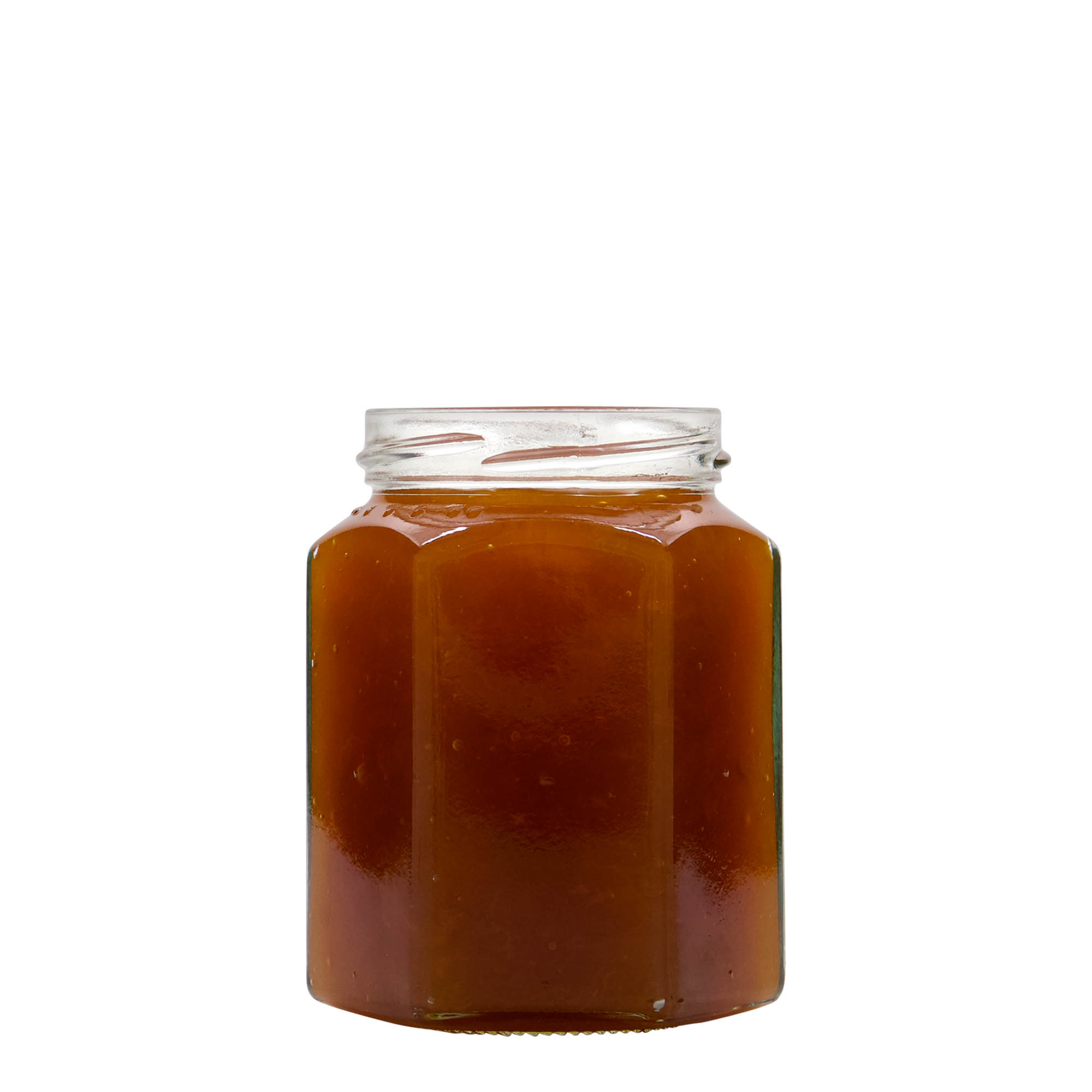 288 ml hexagonal glass, opening: Twist-off (TO 63)