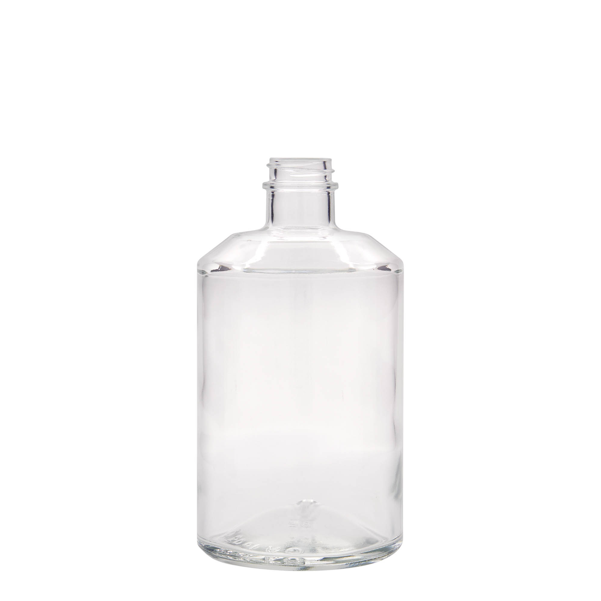 500 ml glass bottle 'Hella', opening: GPI 28 500 ml glass bottle 'Hella', opening: GPI 28