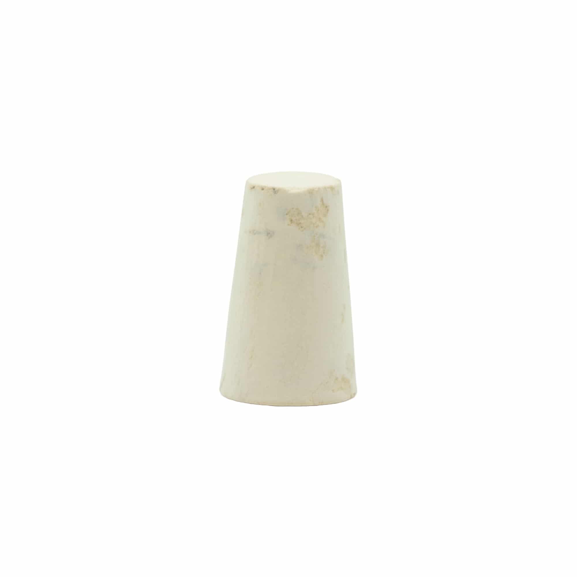 Tapered stopper 11-14 x 22, natural cork, bleached, for opening: cork