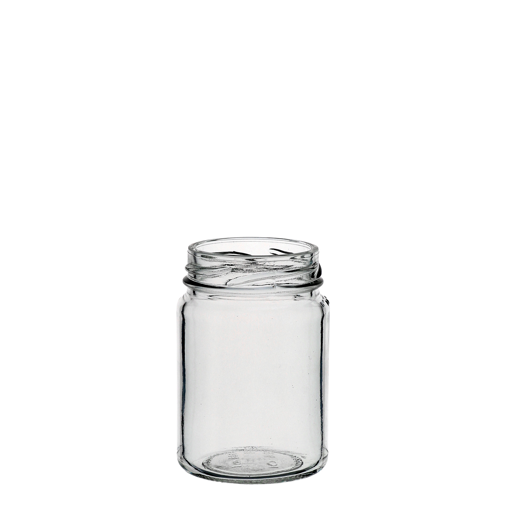 106 ml tall round glass, opening: Twist-off (TO 48)