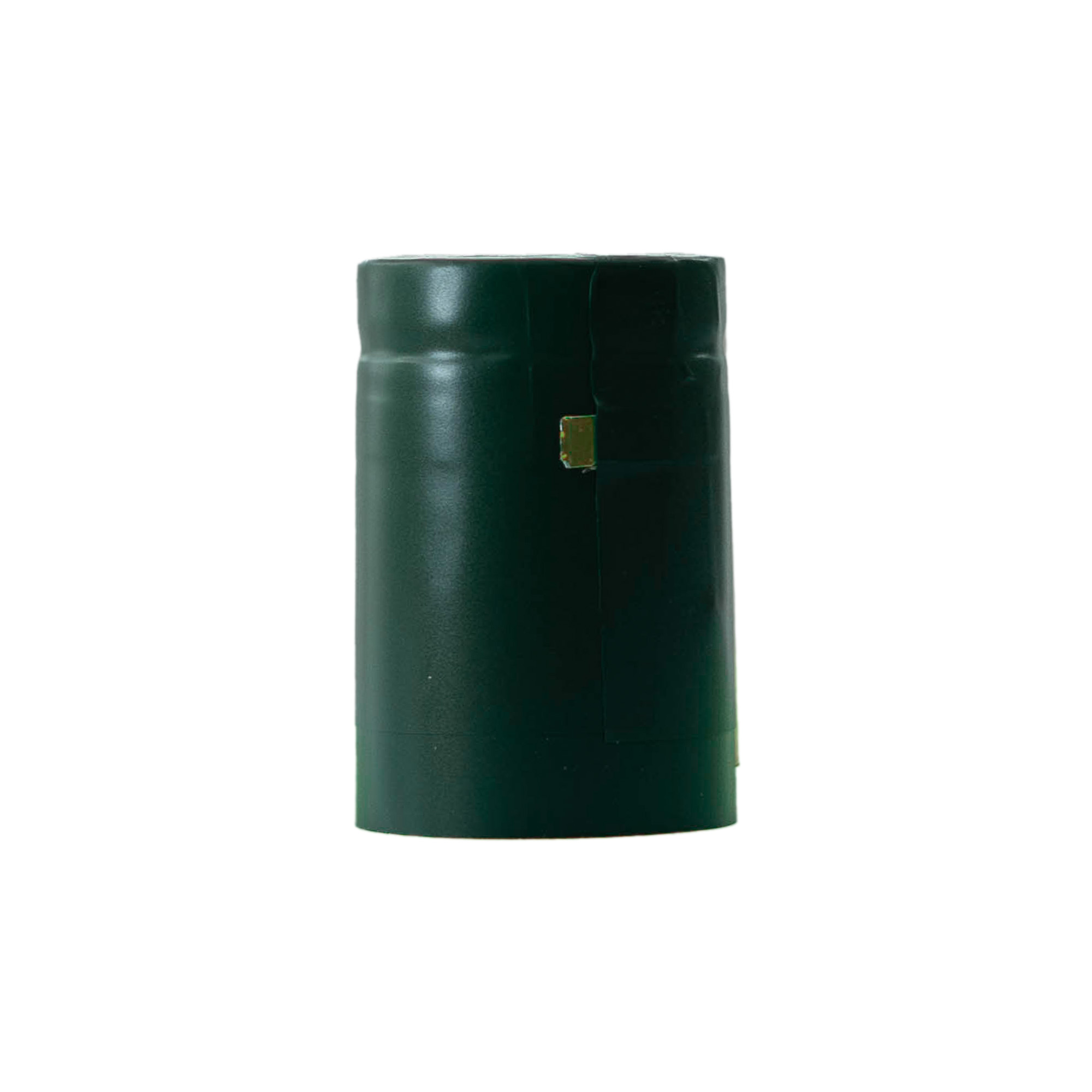 Shrink capsule 32x41, PVC plastic, emerald green Shrink capsule 32x41, PVC plastic, emerald green