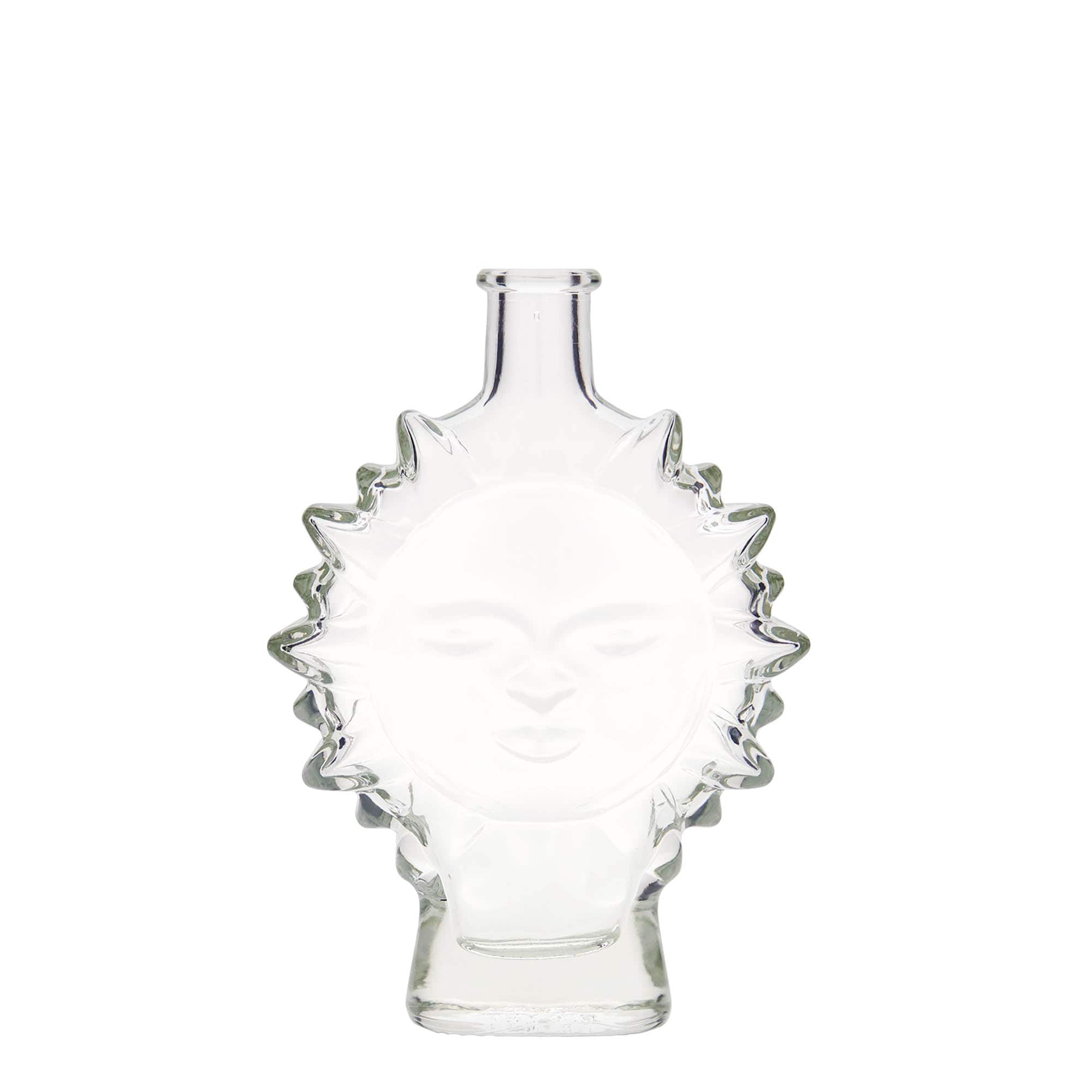 200 ml glass bottle 'Sun', opening: cork 200 ml glass bottle 'Sun', opening: cork