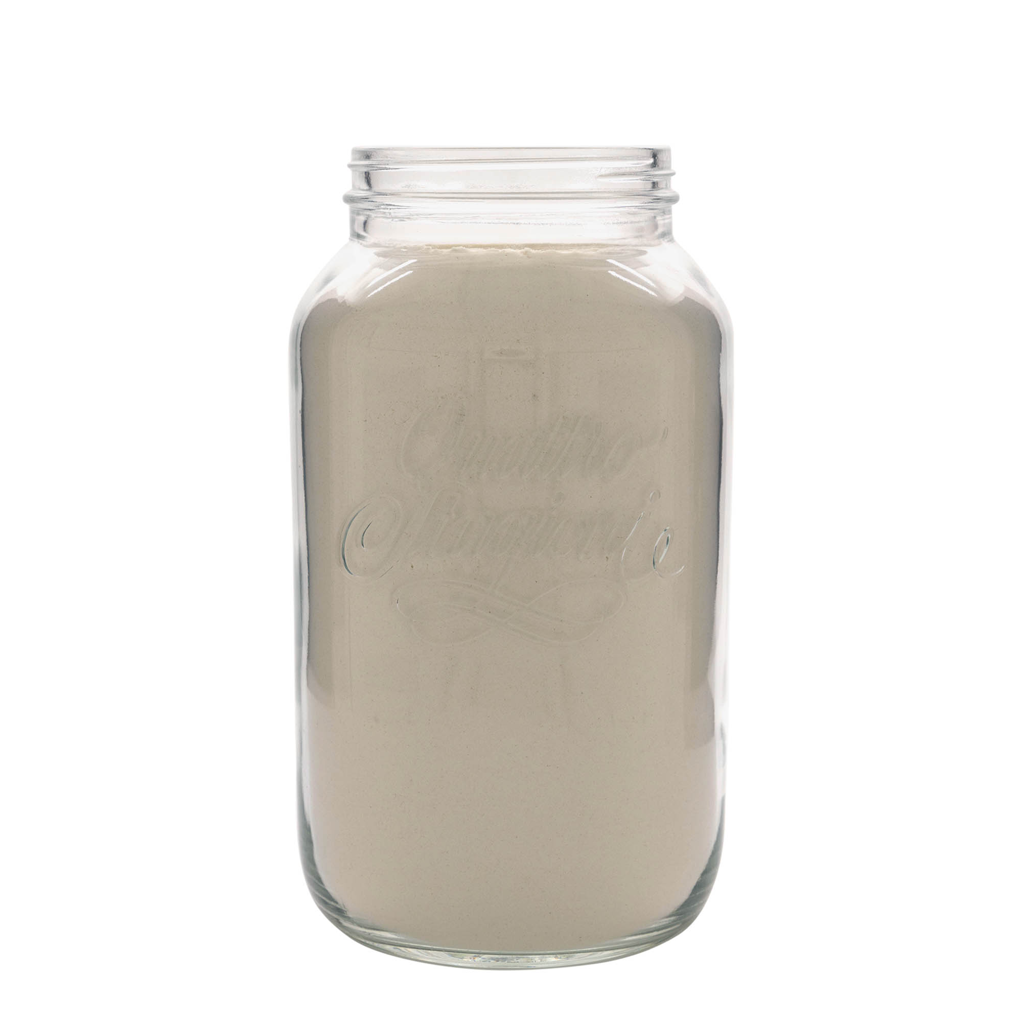 3,800 ml glass 'Quattro Stagioni', opening: screw cap 3,800 ml glass 'Quattro Stagioni', opening: screw cap