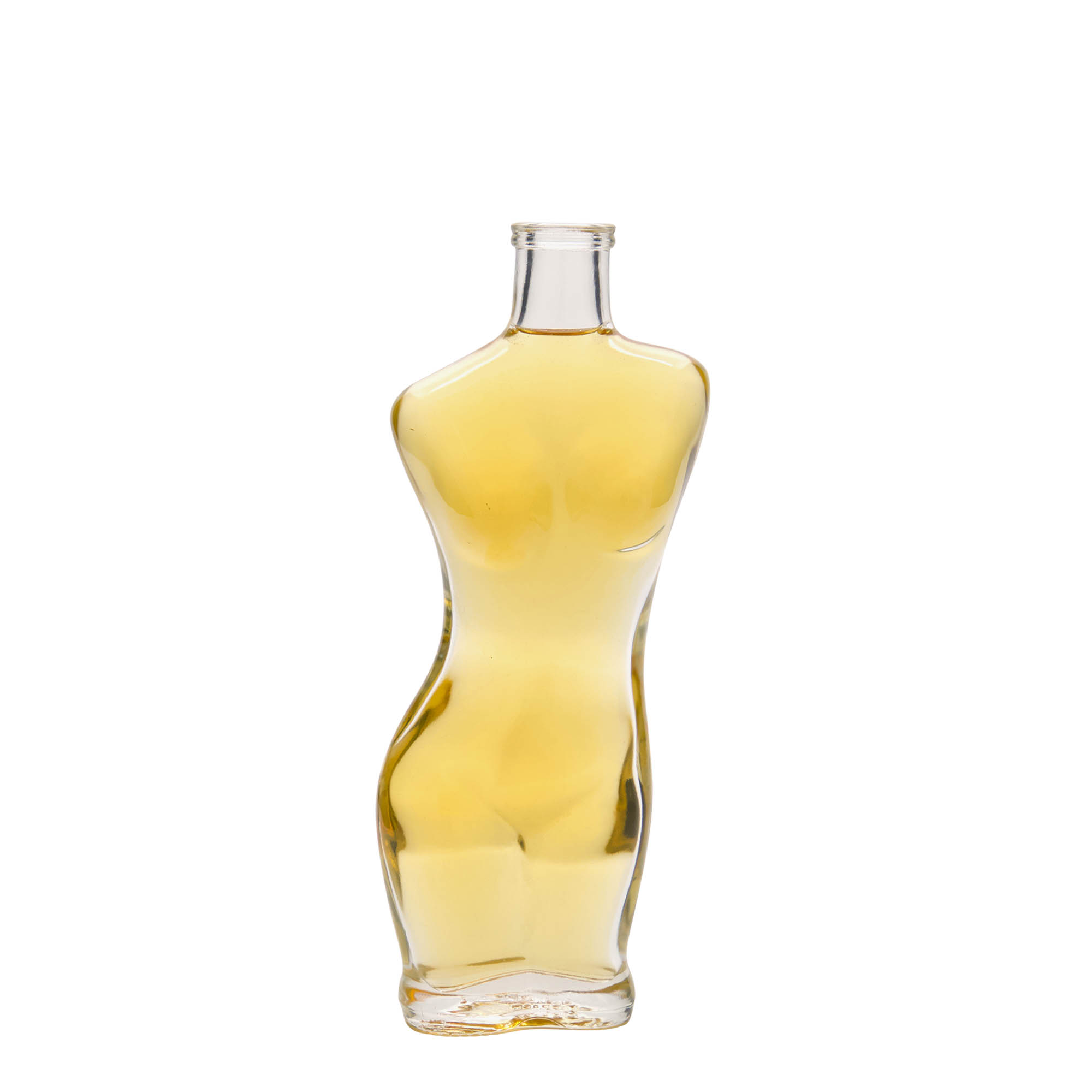 200 ml glass bottle 'Eva', opening: cork