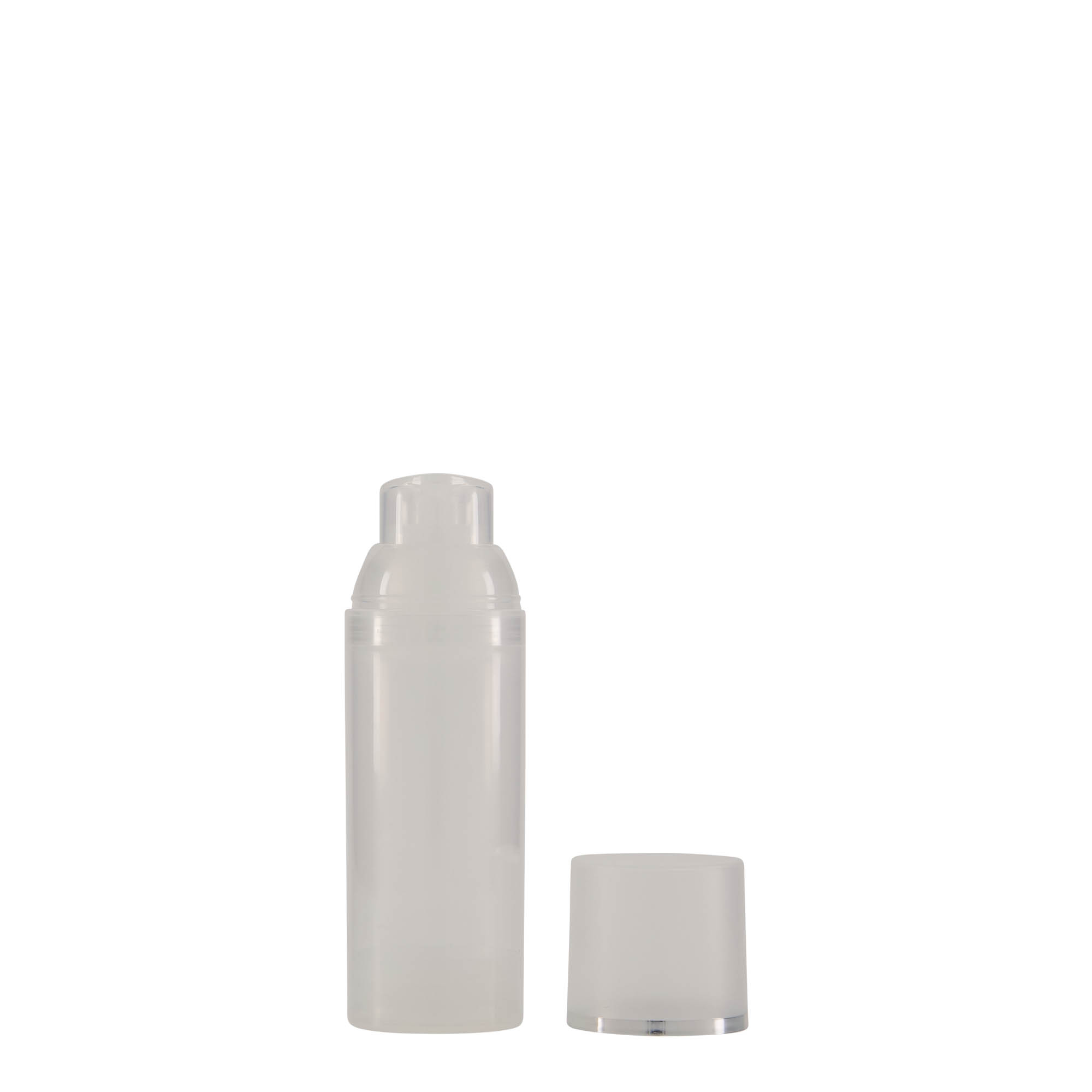 50 ml Airless Dispenser 'Mezzo', PP plastic, natural 50 ml Airless Dispenser 'Mezzo', PP plastic, natural