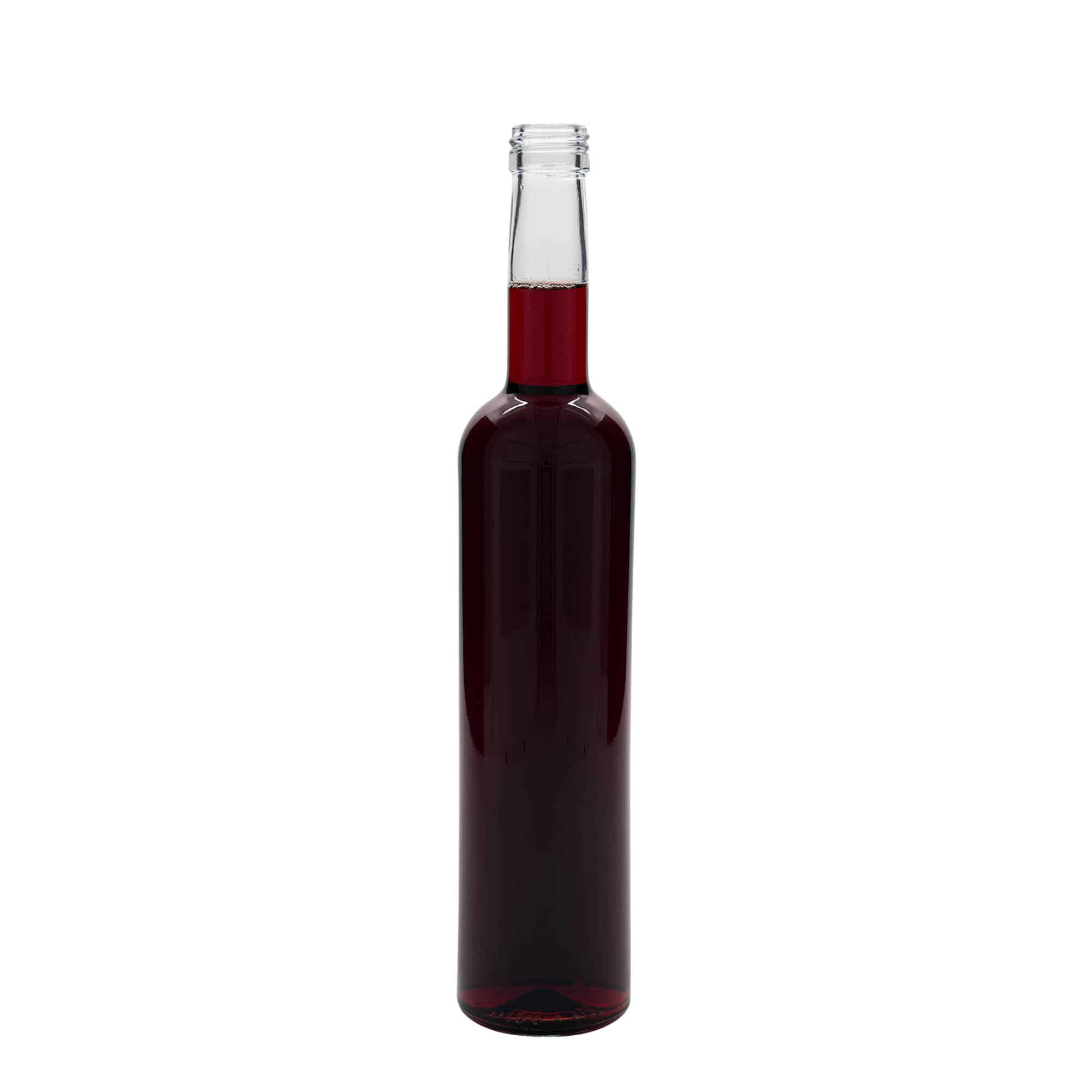 500 ml glass bottle 'Bordeaux', closure: PP 28