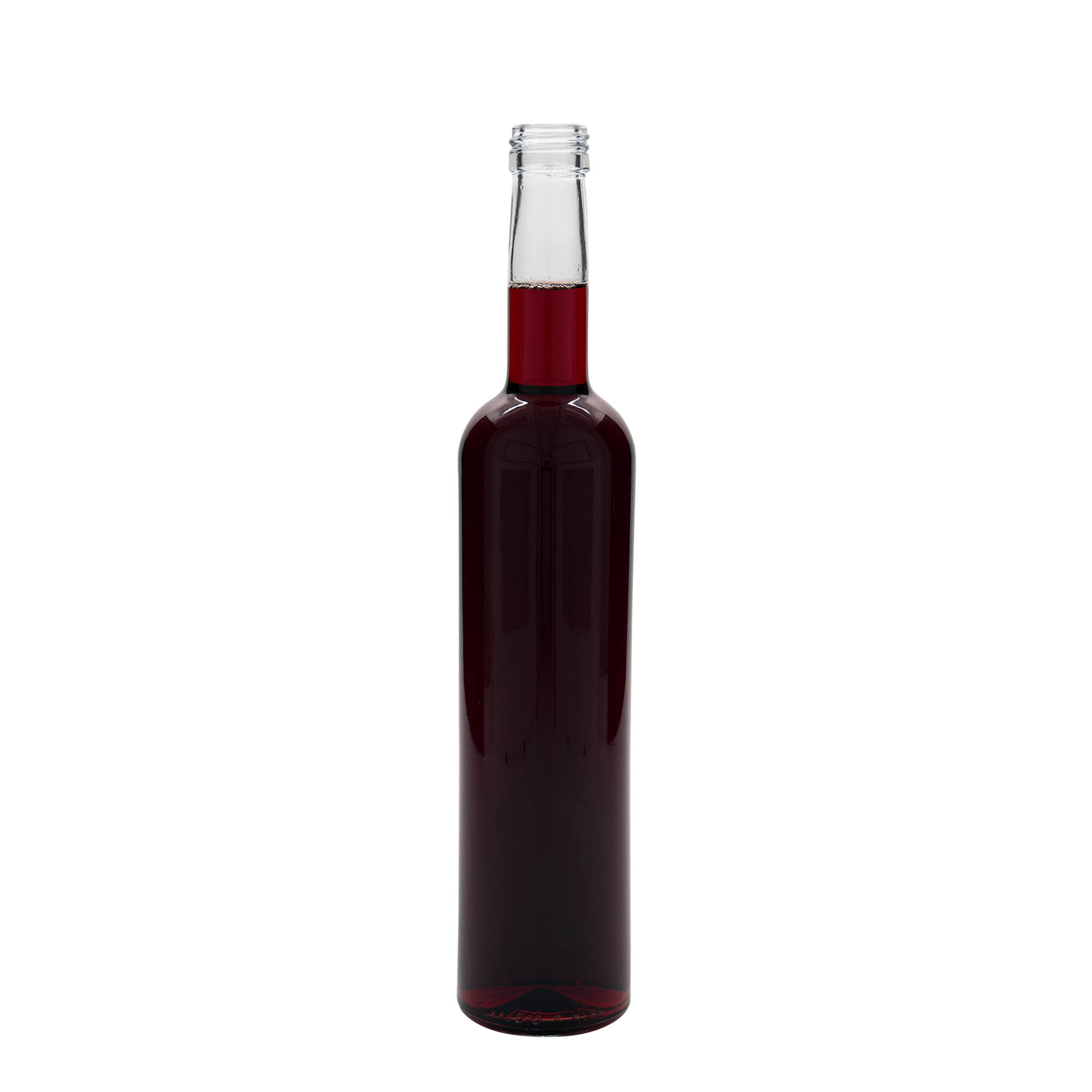 500 ml glass bottle ‘Bordeaux’, opening: PP 28
