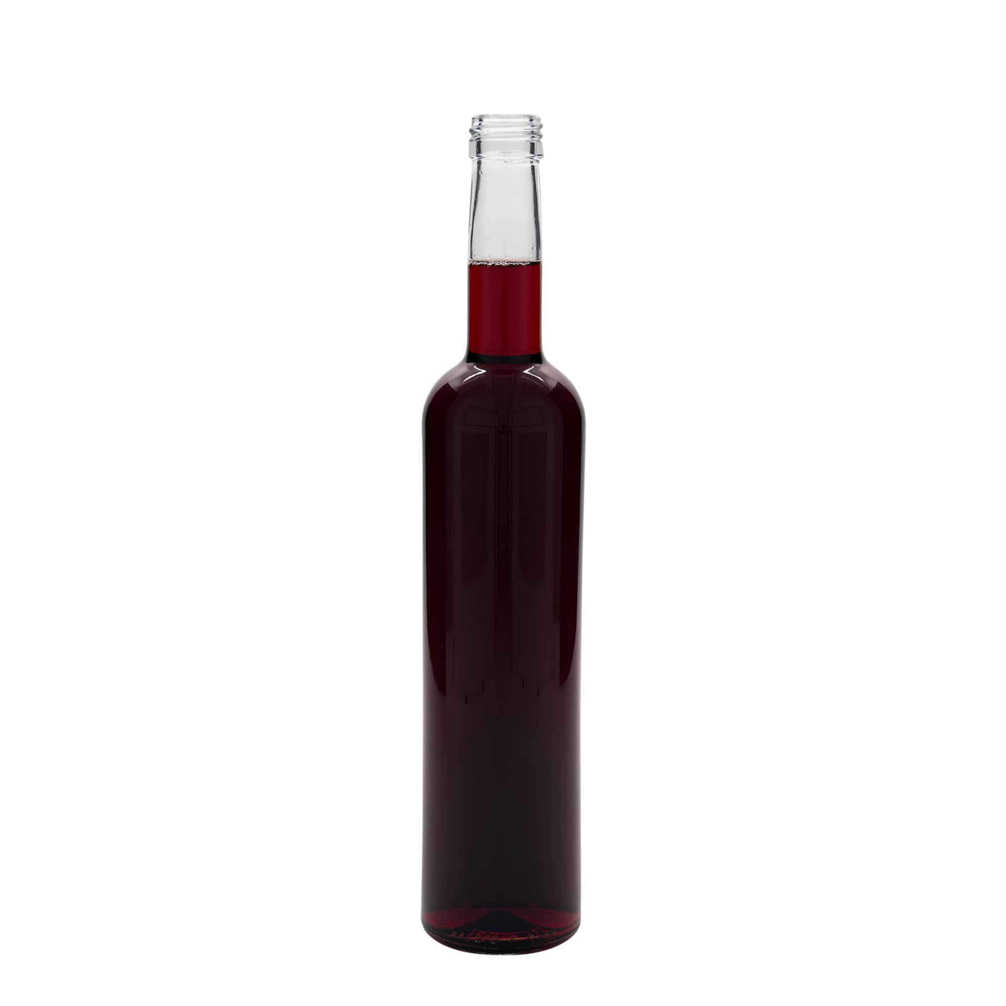 500 ml glass bottle ‘Bordeaux’, opening: PP 28