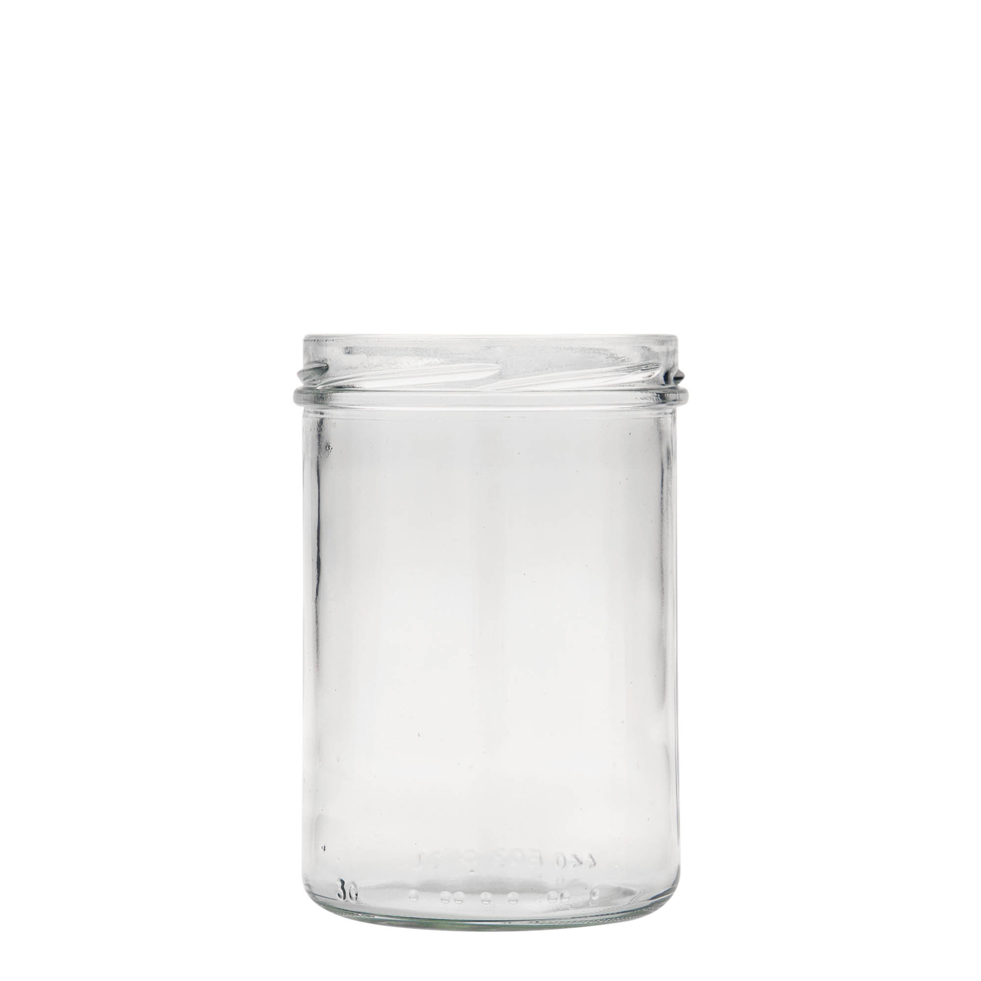 440 ml tall straight-sided jar, opening: Twist-Off (TO 82) 440 ml tall straight-sided jar, opening: Twist-Off (TO 82)