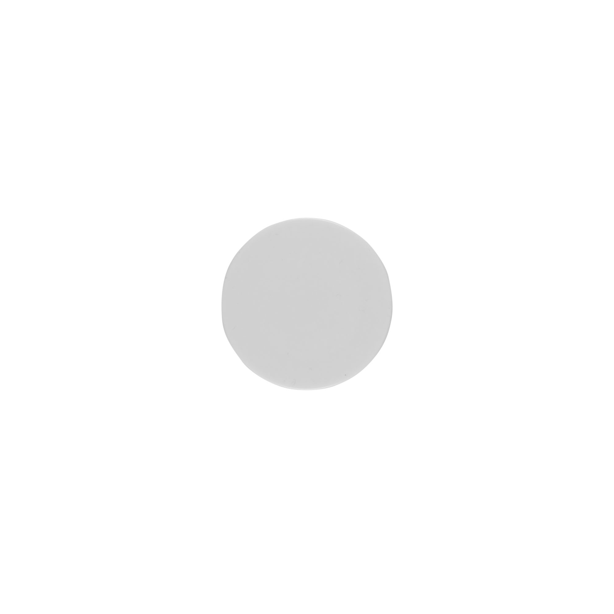 Cover disc for 50 ml ‘Bianca’, PP plastic, white