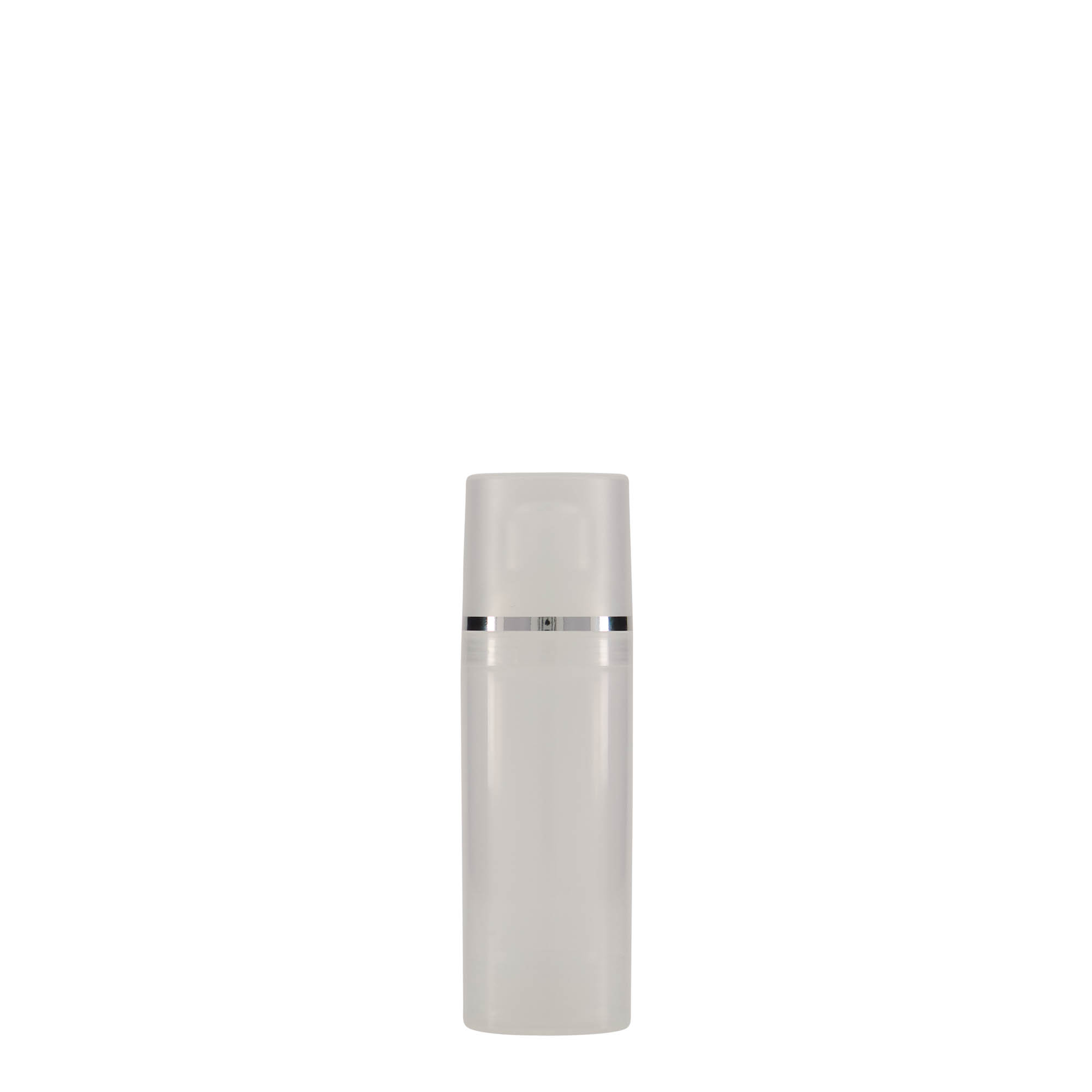 50 ml Airless Dispenser 'Mezzo', PP plastic, natural 50 ml Airless Dispenser 'Mezzo', PP plastic, natural