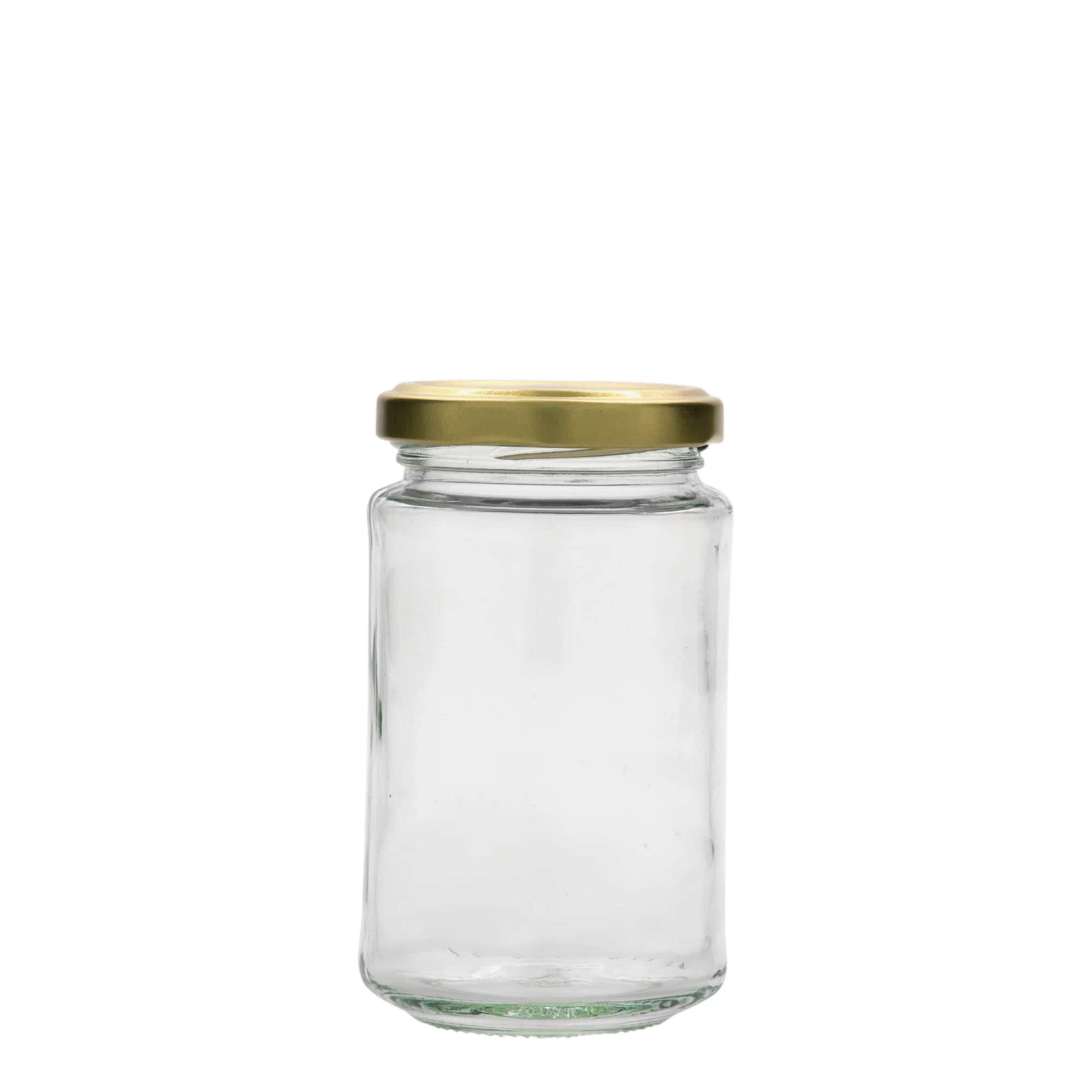 250 ml tall round jar, closure: twist off (TO 58)