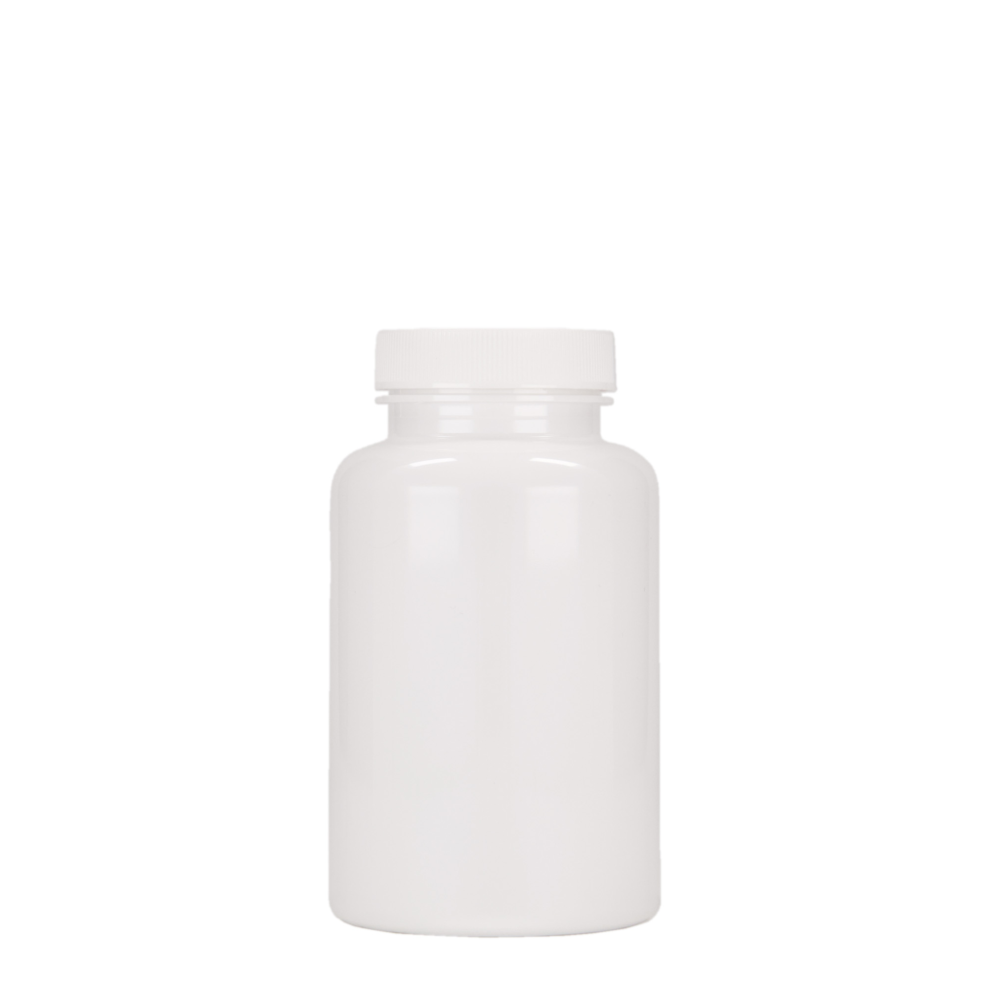 250 ml PET container, plastic, white, opening: 45/400 250 ml PET container, plastic, white, opening: 45/400