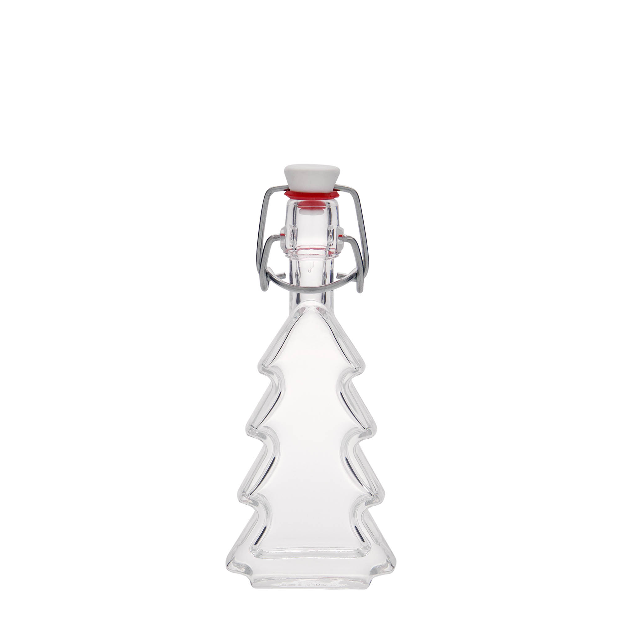 40 ml glass bottle ‘Christmas tree’, opening: swing top closure
