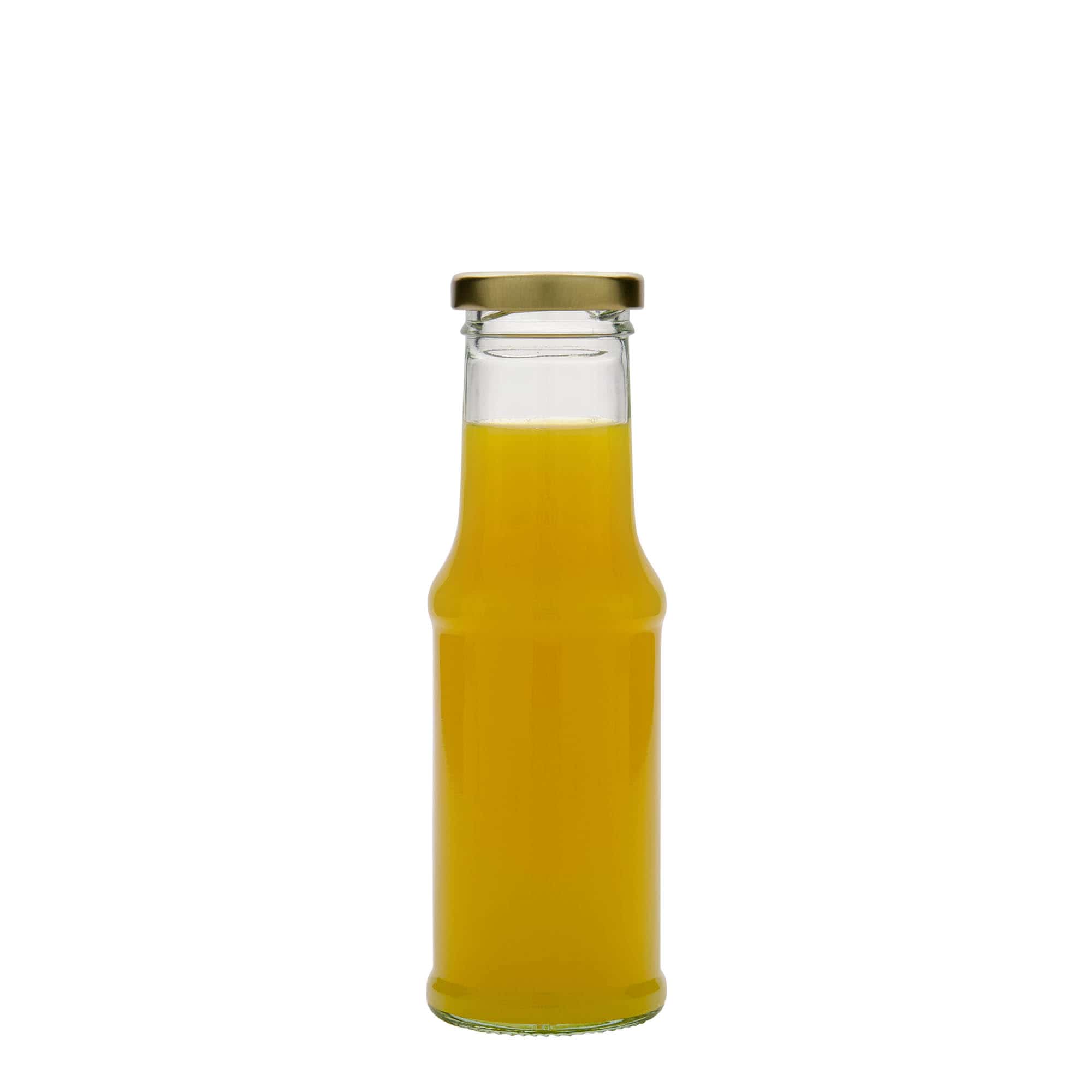 200 ml sauce bottle, glass, opening: Twist-off (TO 43)