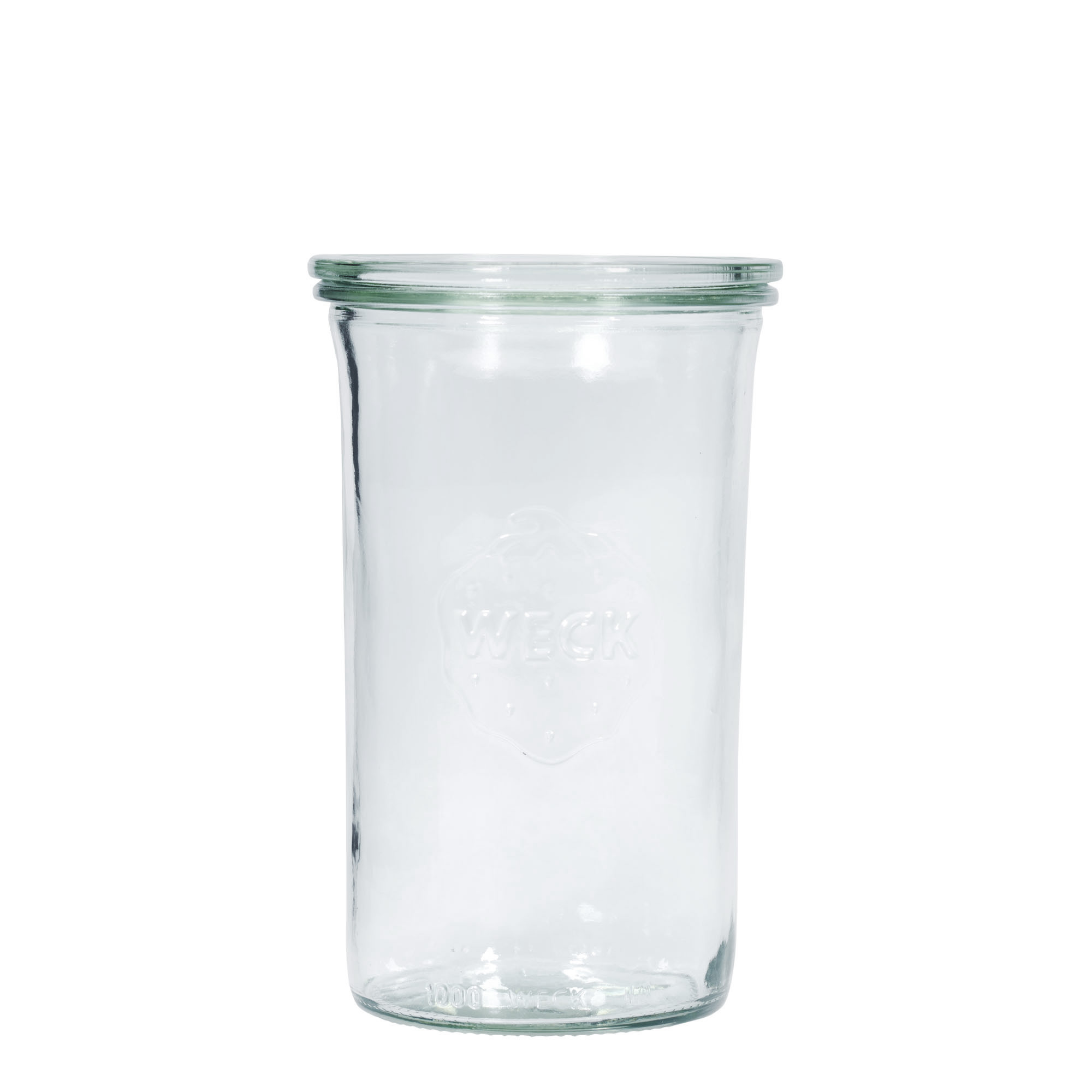1,000 ml WECK inverted jar #, opening: round rim