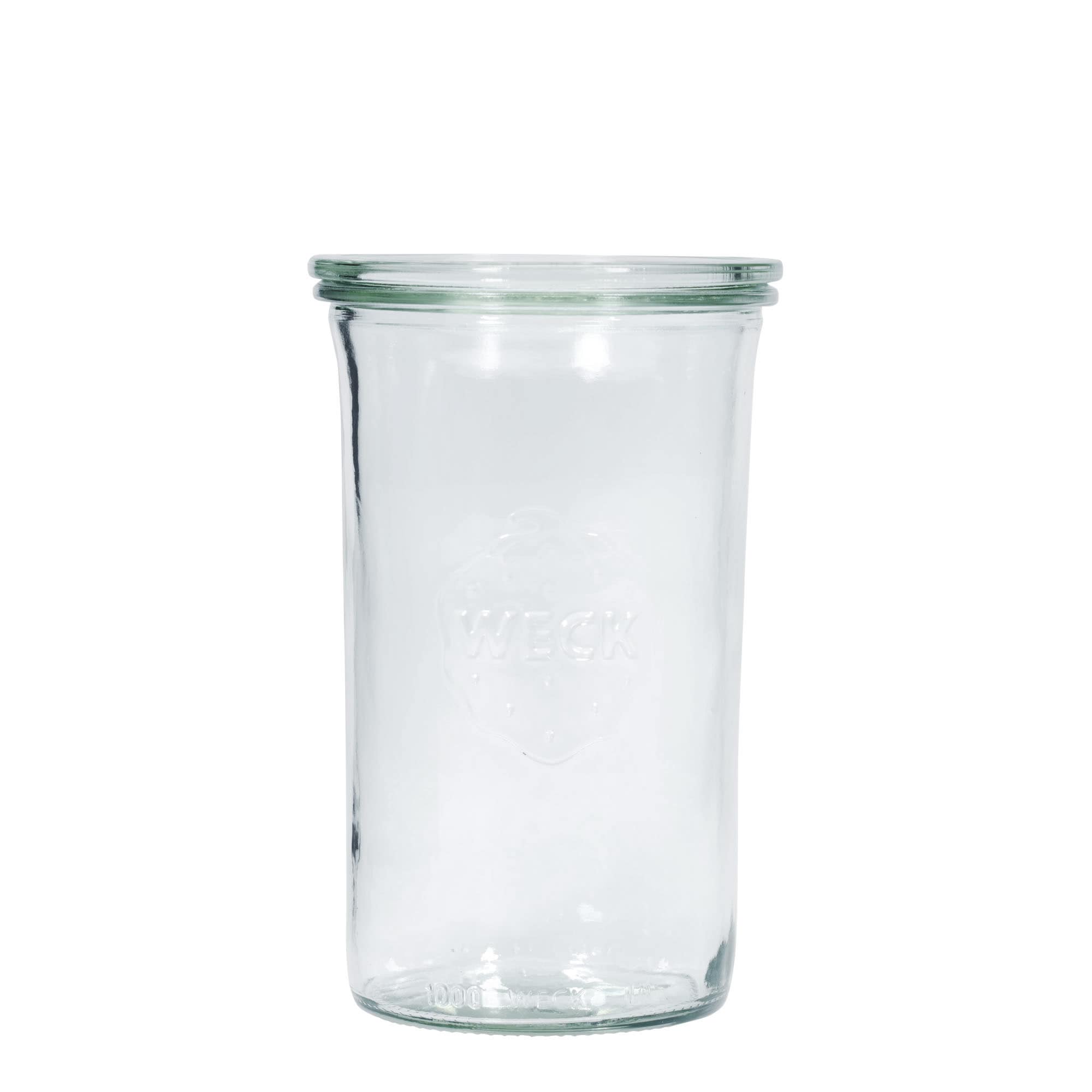 1,000 ml WECK inverted jar #, opening: round rim