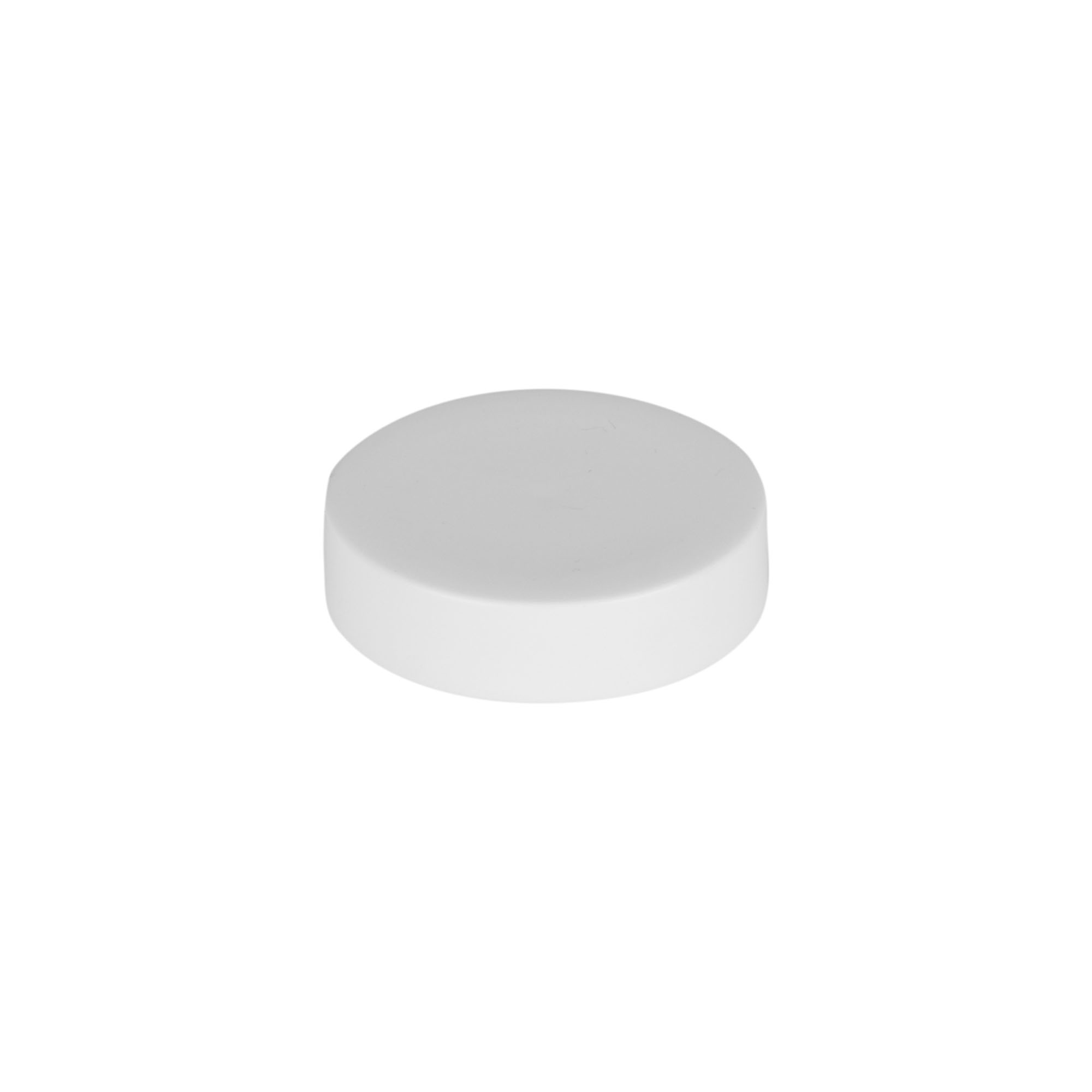 Screw cap for 10 ml 'Antonella', PP plastic, white Screw cap for 10 ml 'Antonella', PP plastic, white