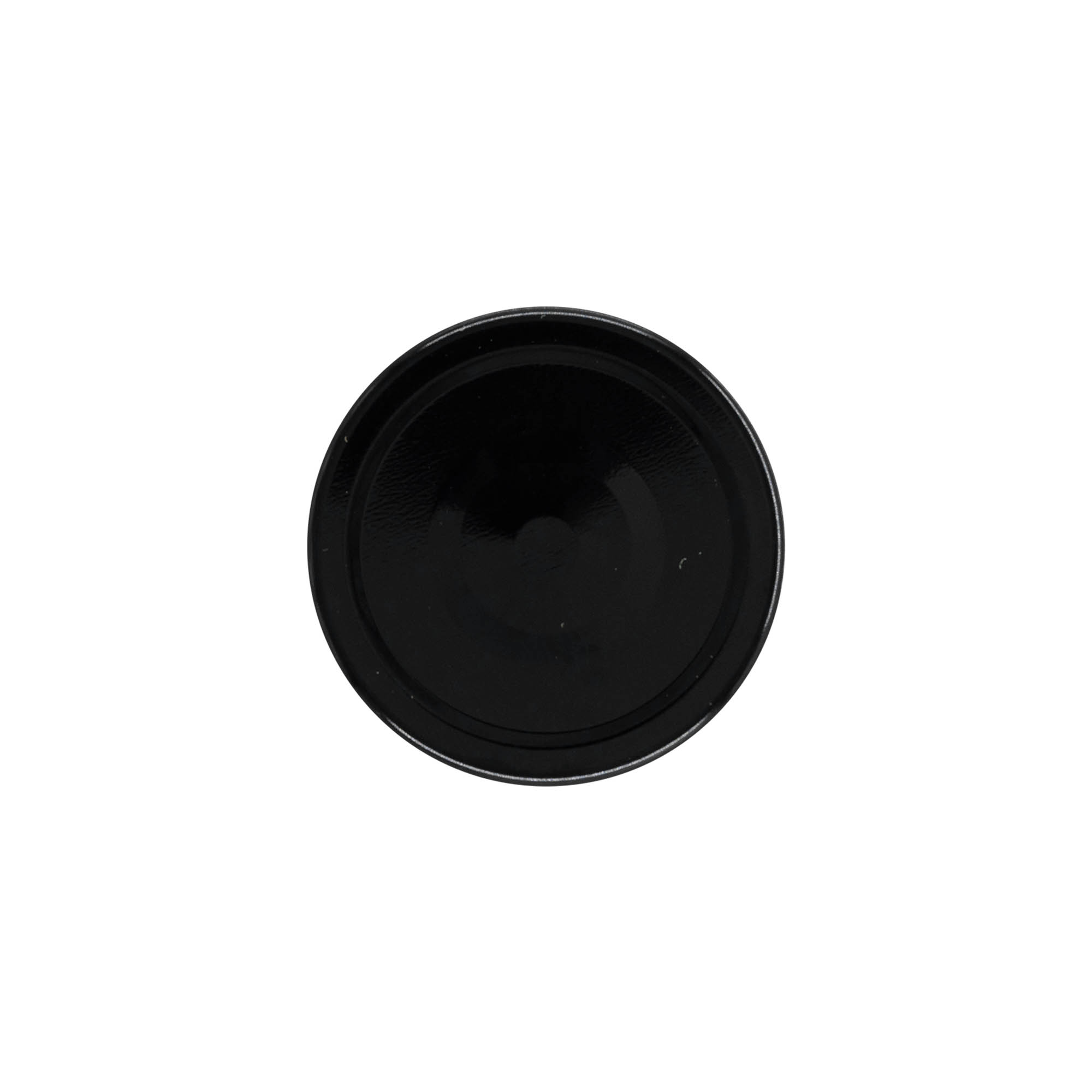Deep twist-off closure, tinplate, black, for opening: Deep-TO 66 Deep twist-off closure, tinplate, black, for opening: Deep-TO 66
