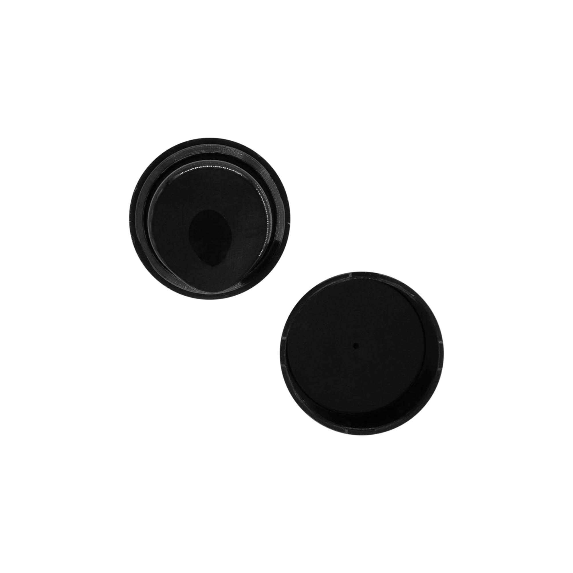 Airless Dispenser Pump Head 'Nano', PP Plastic, black