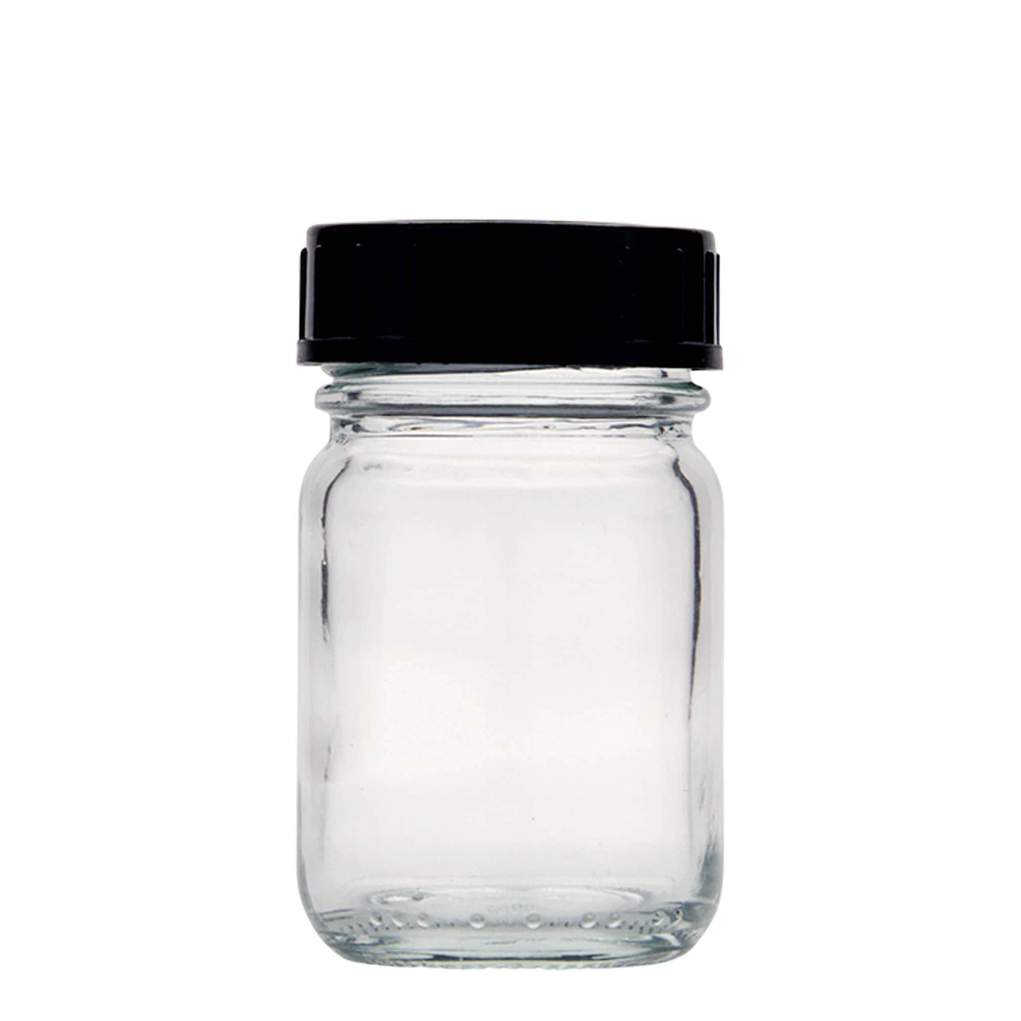 50 ml wide mouth jar, closure: DIN 40