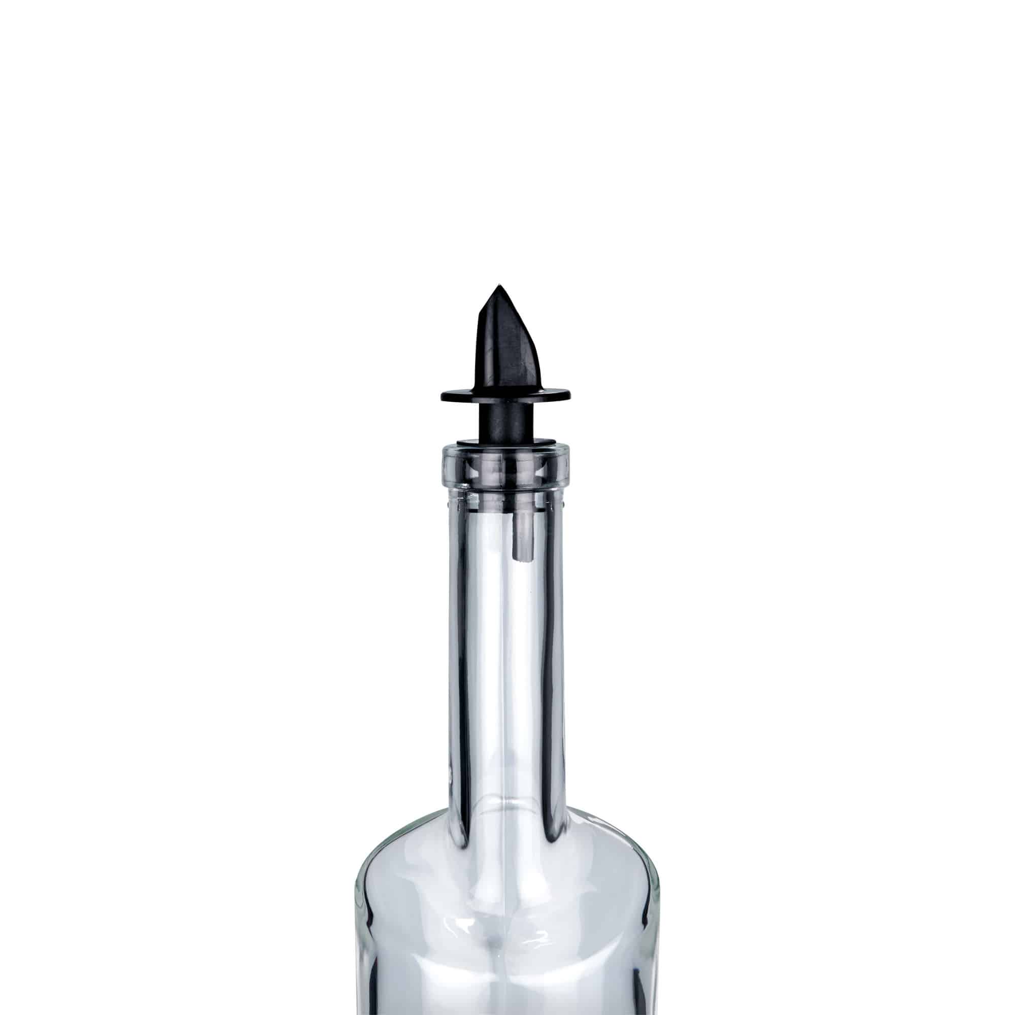 Jet pour spouts, PE plastic, black