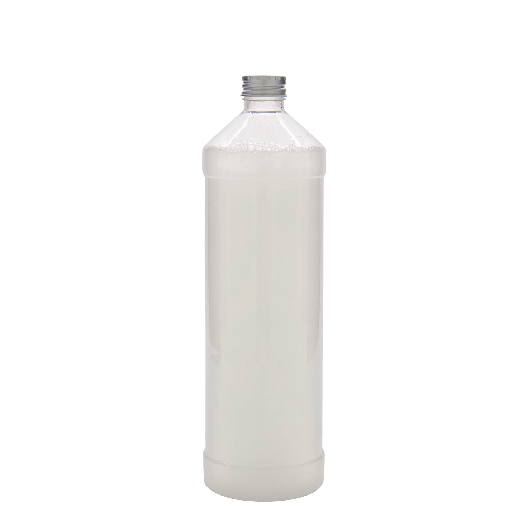 1,000 ml PET bottle 'Everytime', plastic, opening: 28/410 1,000 ml PET bottle 'Everytime', plastic, opening: 28/410