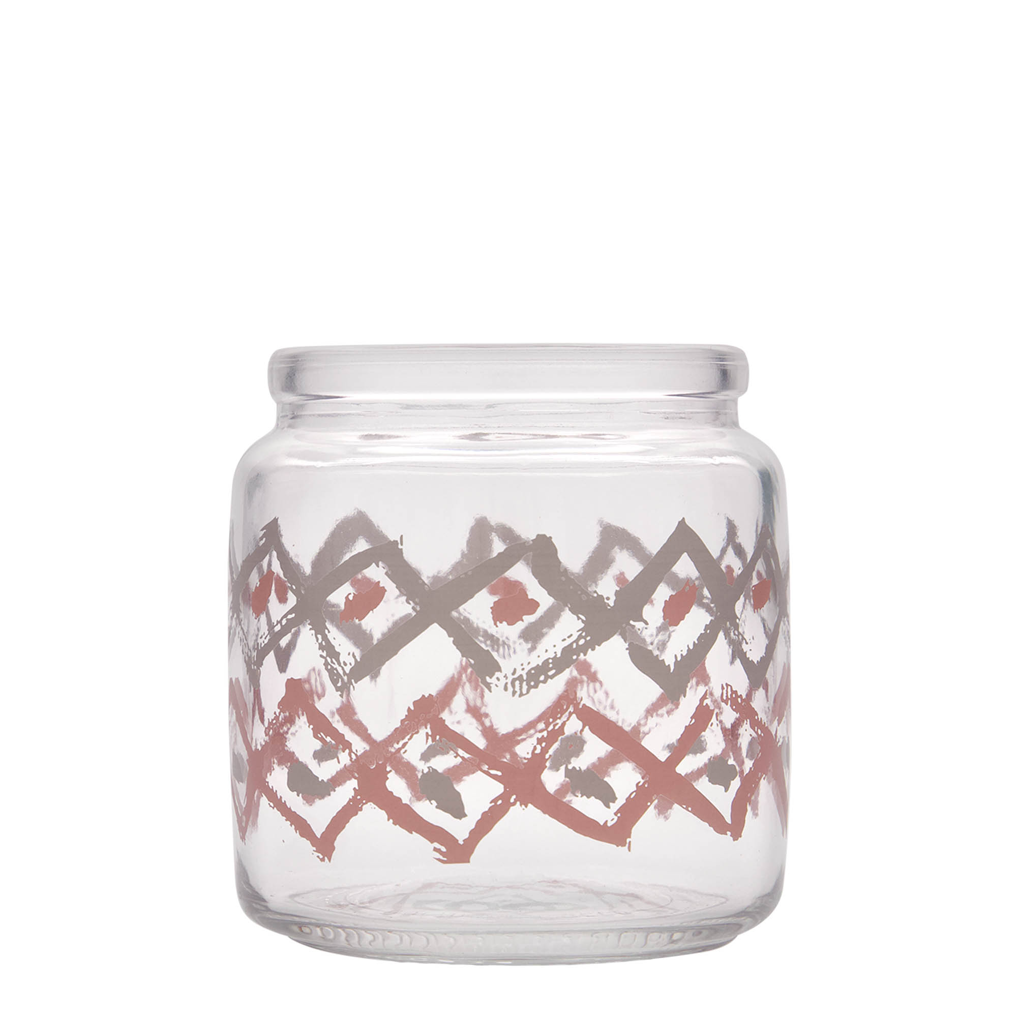 750 ml corked glass 'Giara', design: Manolibera pink, opening: cork