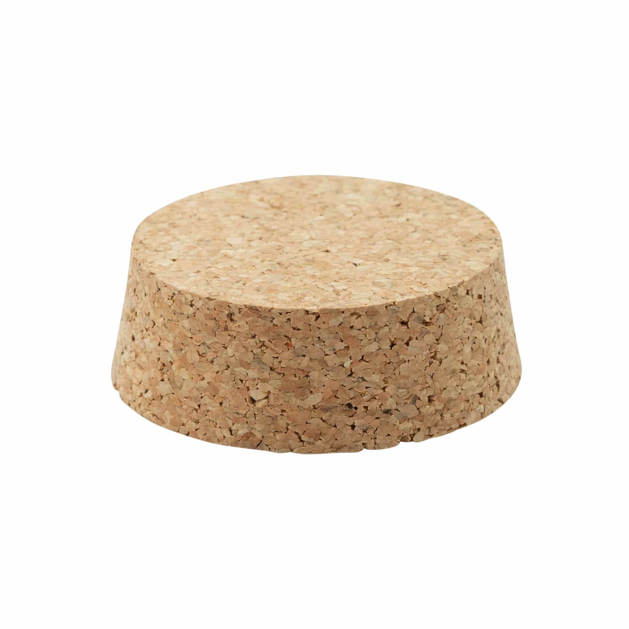 Tapered cork 54-60 x 27, pressed cork, beige, for opening: cork