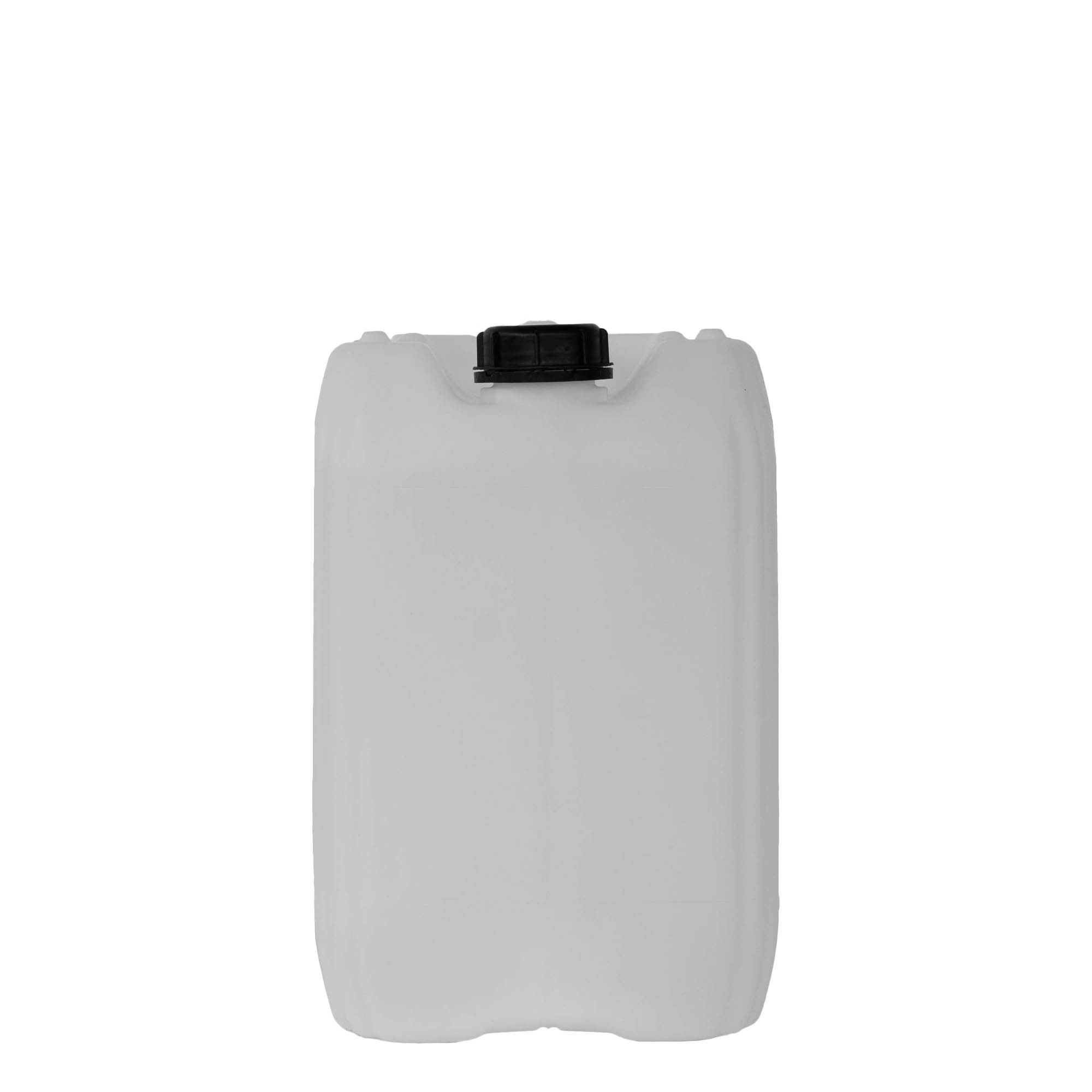 20 l canister, rectangular, HDPE plastic, natural, opening: ND 60