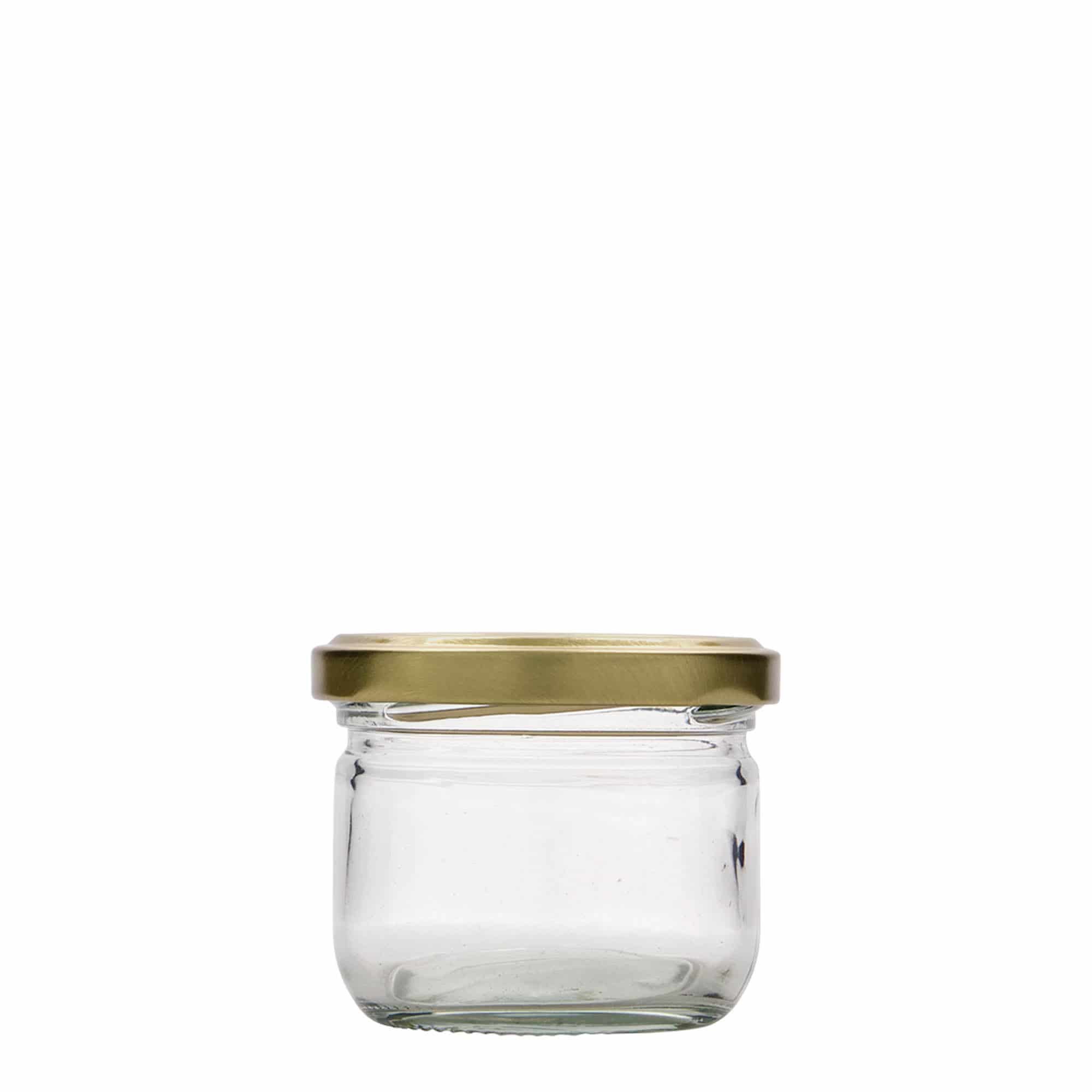 120 ml straight-sided jar, opening: Twist-off (TO 66)