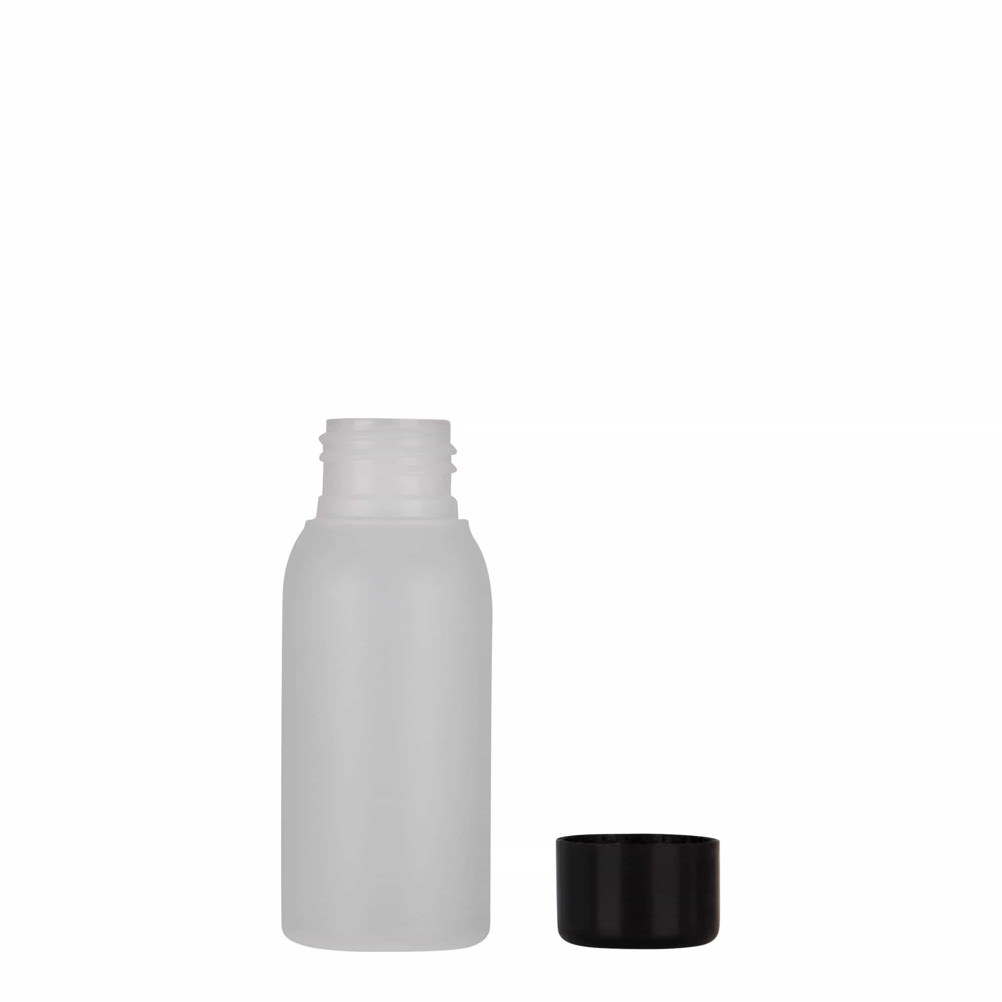 50 ml plastic bottle 'Tuffy', HDPE, natural, opening: 24/410
