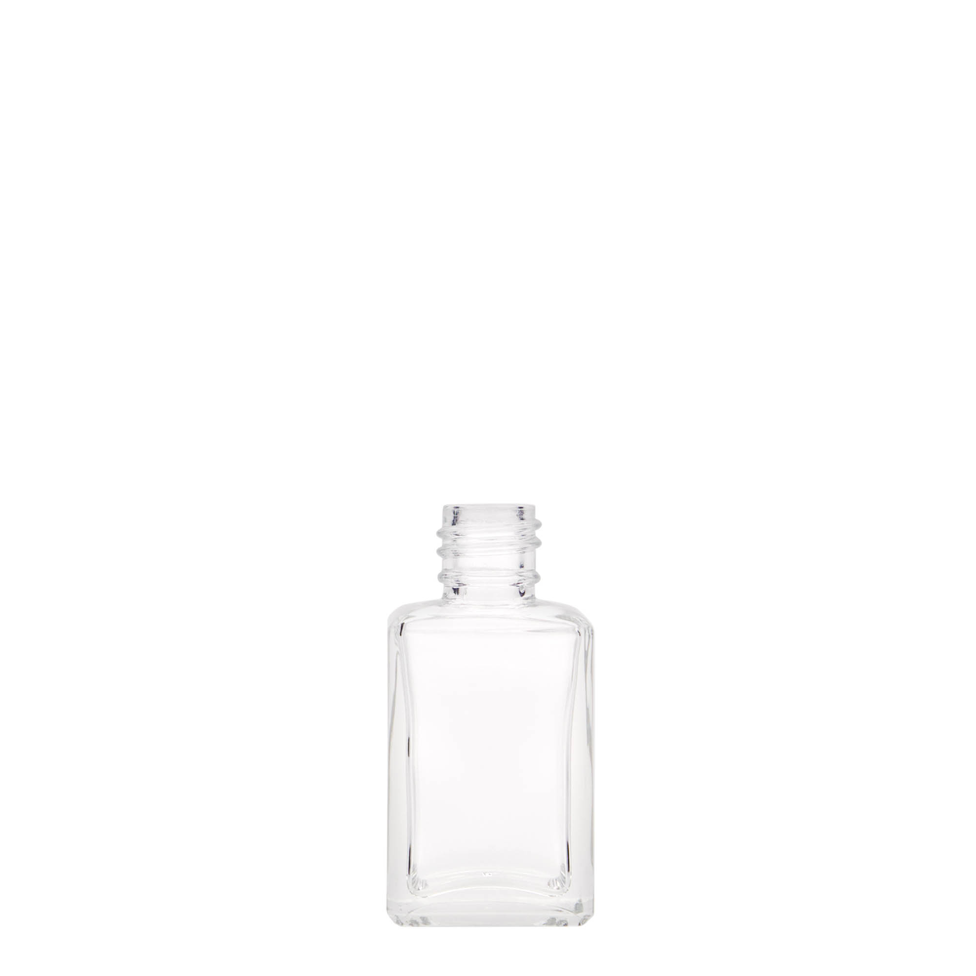30 ml glass bottle ‘Tamme’, square, opening: PP 18