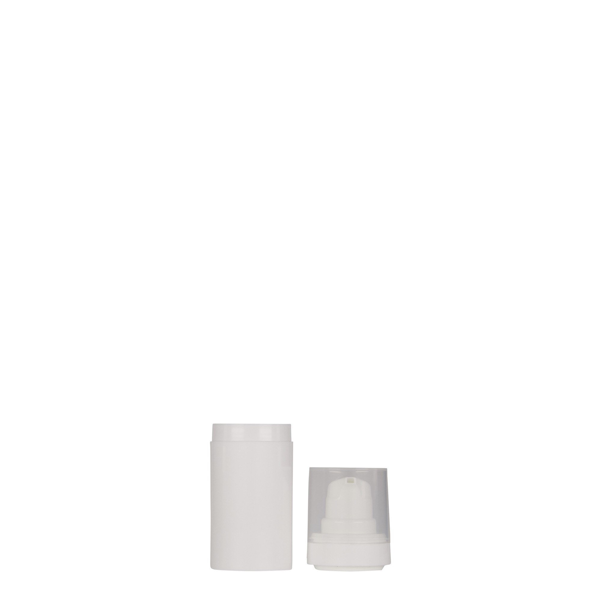 15 ml Airless Dispenser 'Micro', PP plastic, white 15 ml Airless Dispenser 'Micro', PP plastic, white