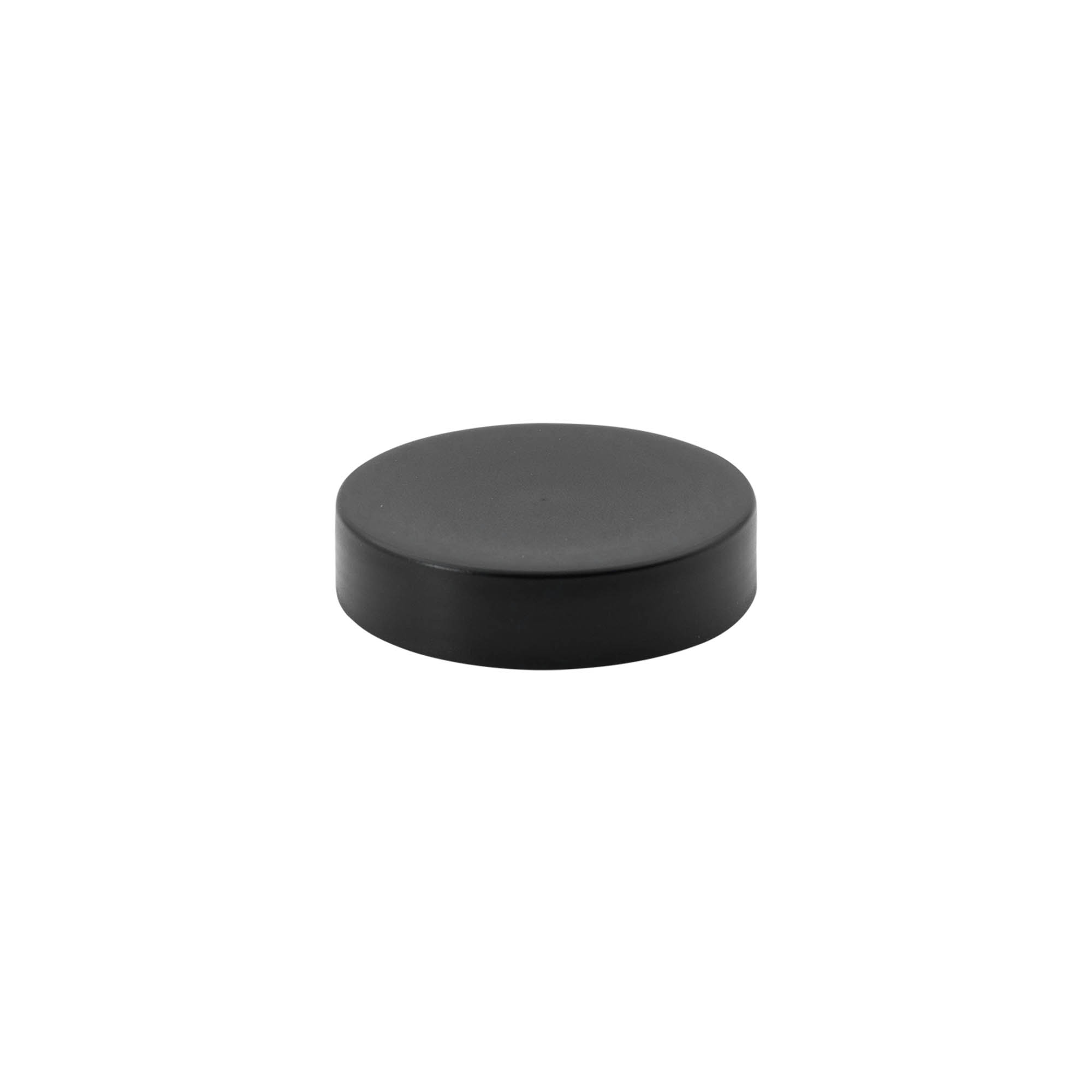 Screw cap for 50 ml 'Antonella', PP plastic, black Screw cap for 50 ml 'Antonella', PP plastic, black