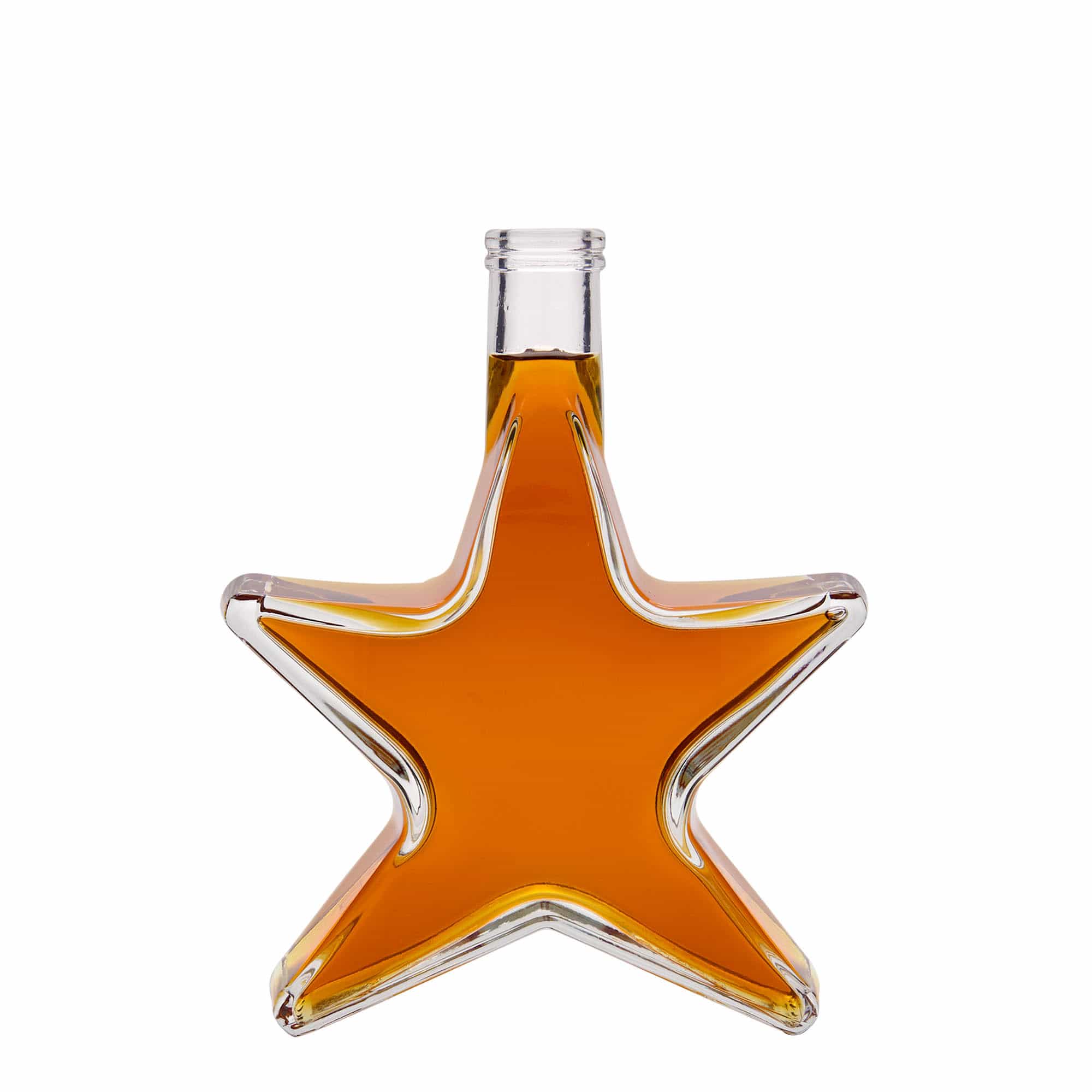 350 ml glass bottle 'Star', opening: cork
