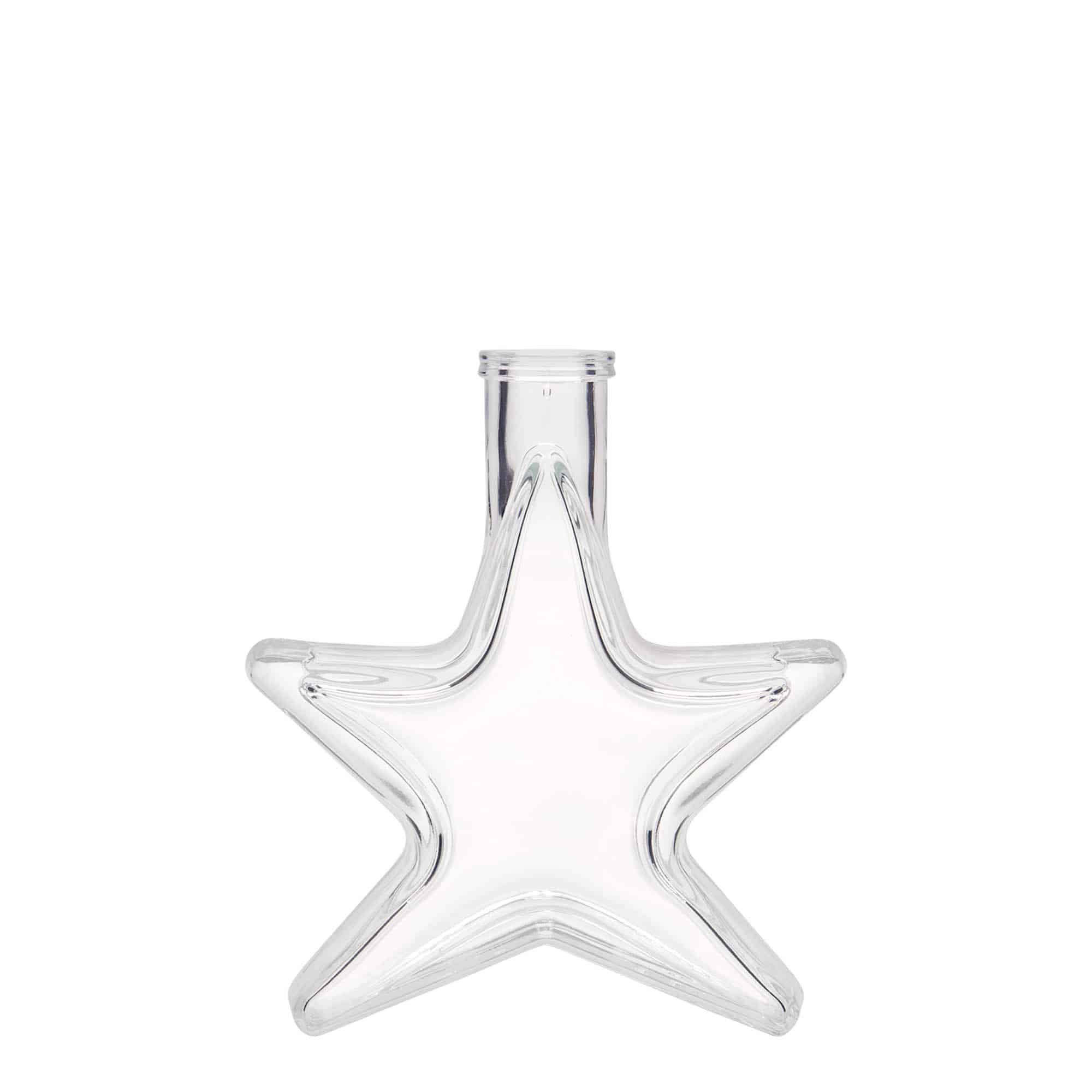 100 ml glass bottle 'Star', opening: cork