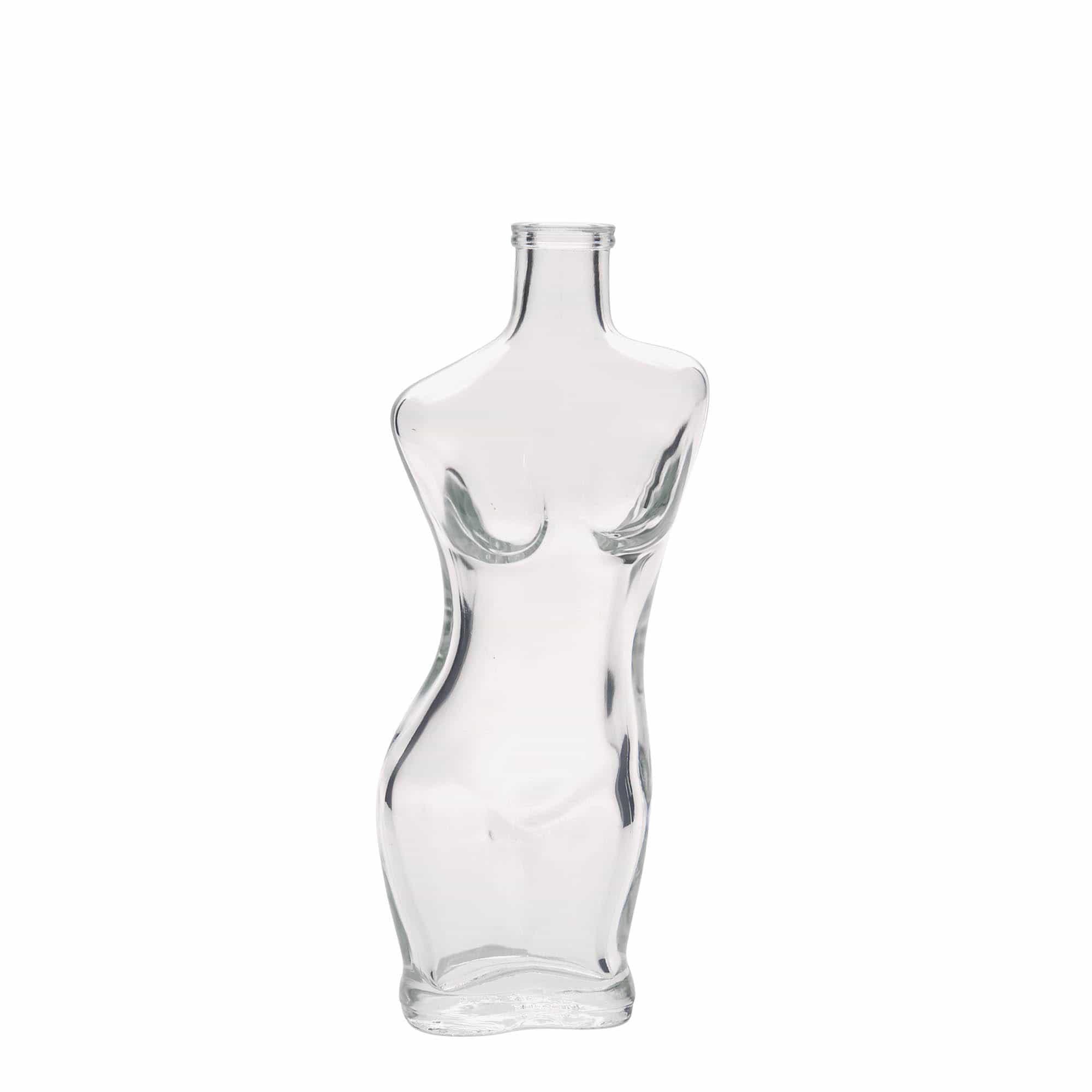 200 ml glass bottle 'Eva', opening: cork
