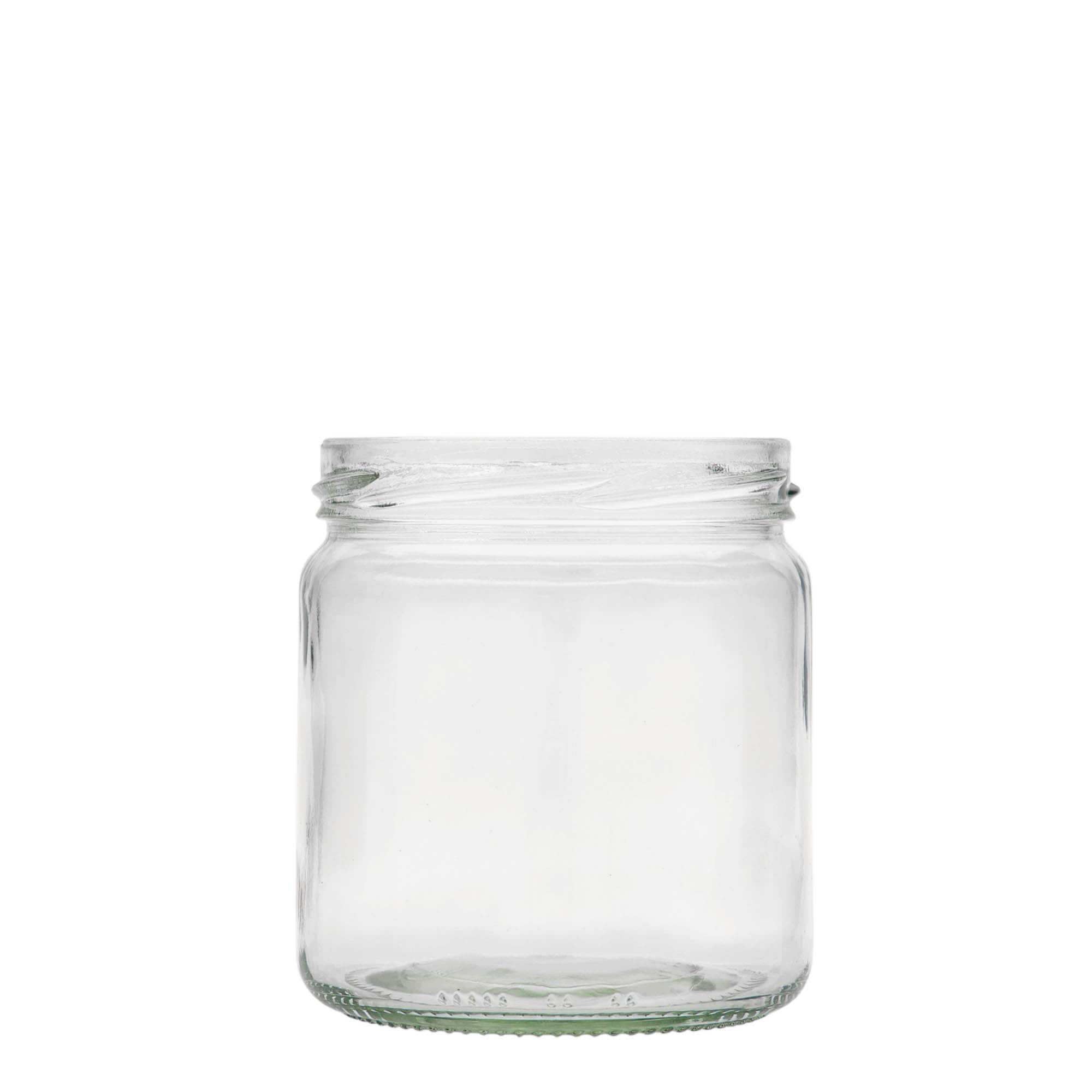 405 ml round jar, opening: twist-off (TO 82)