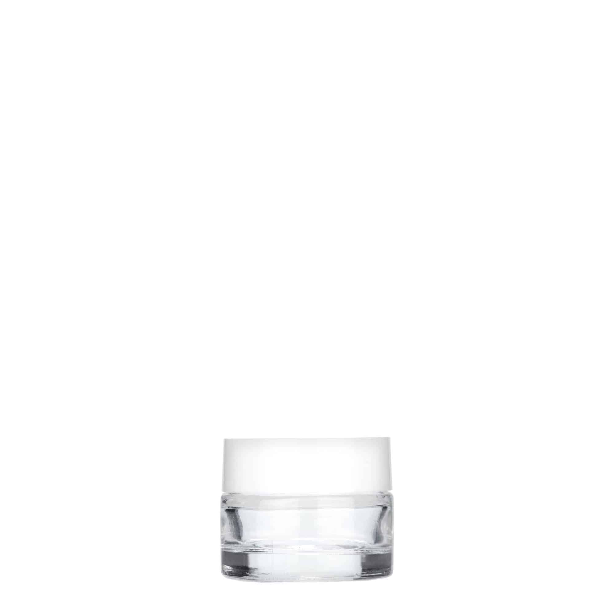 5 ml jar 'Beauty', glass, opening: screw cap