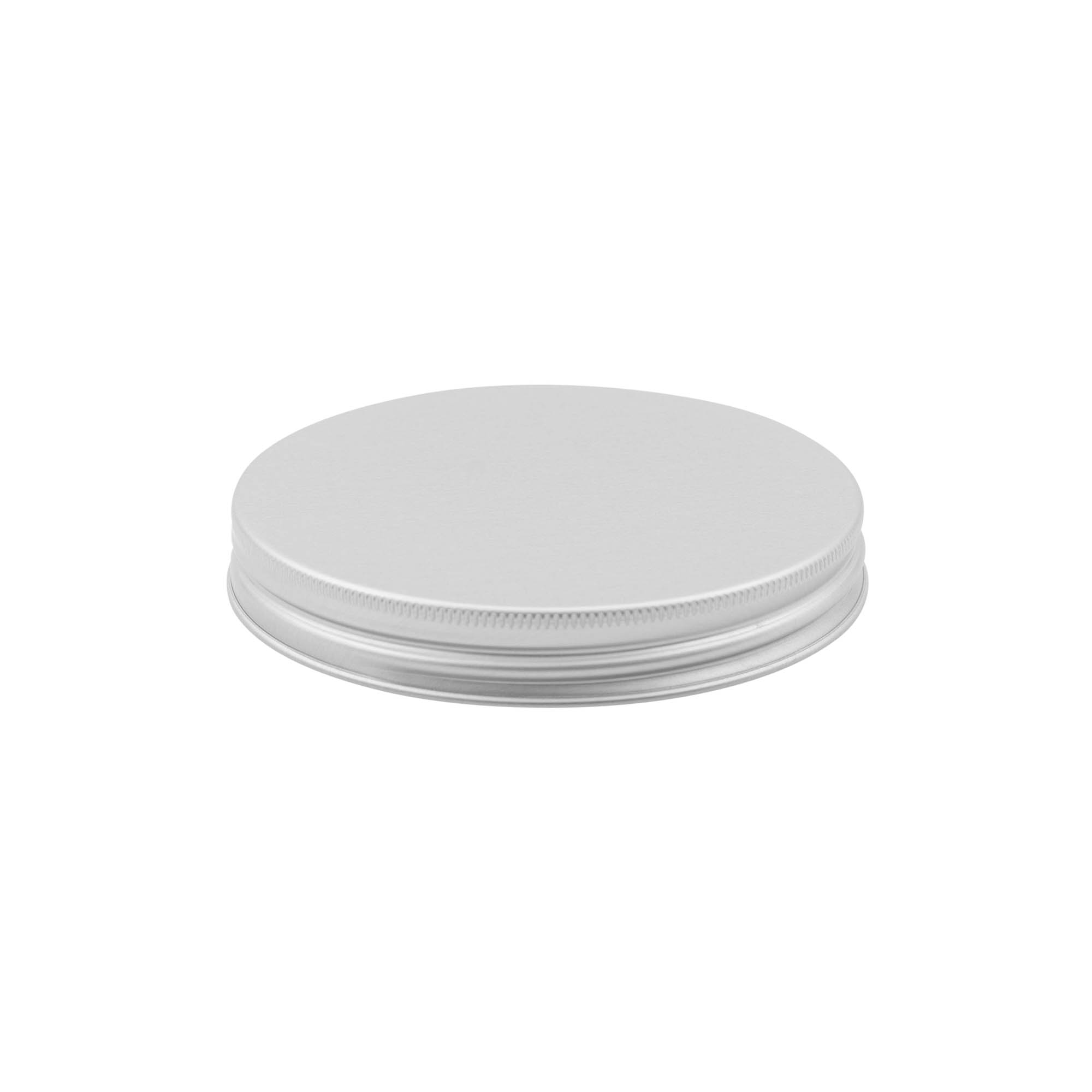 Screw cap, aluminium, silver, for opening: 100/400 Screw cap, aluminium, silver, for opening: 100/400
