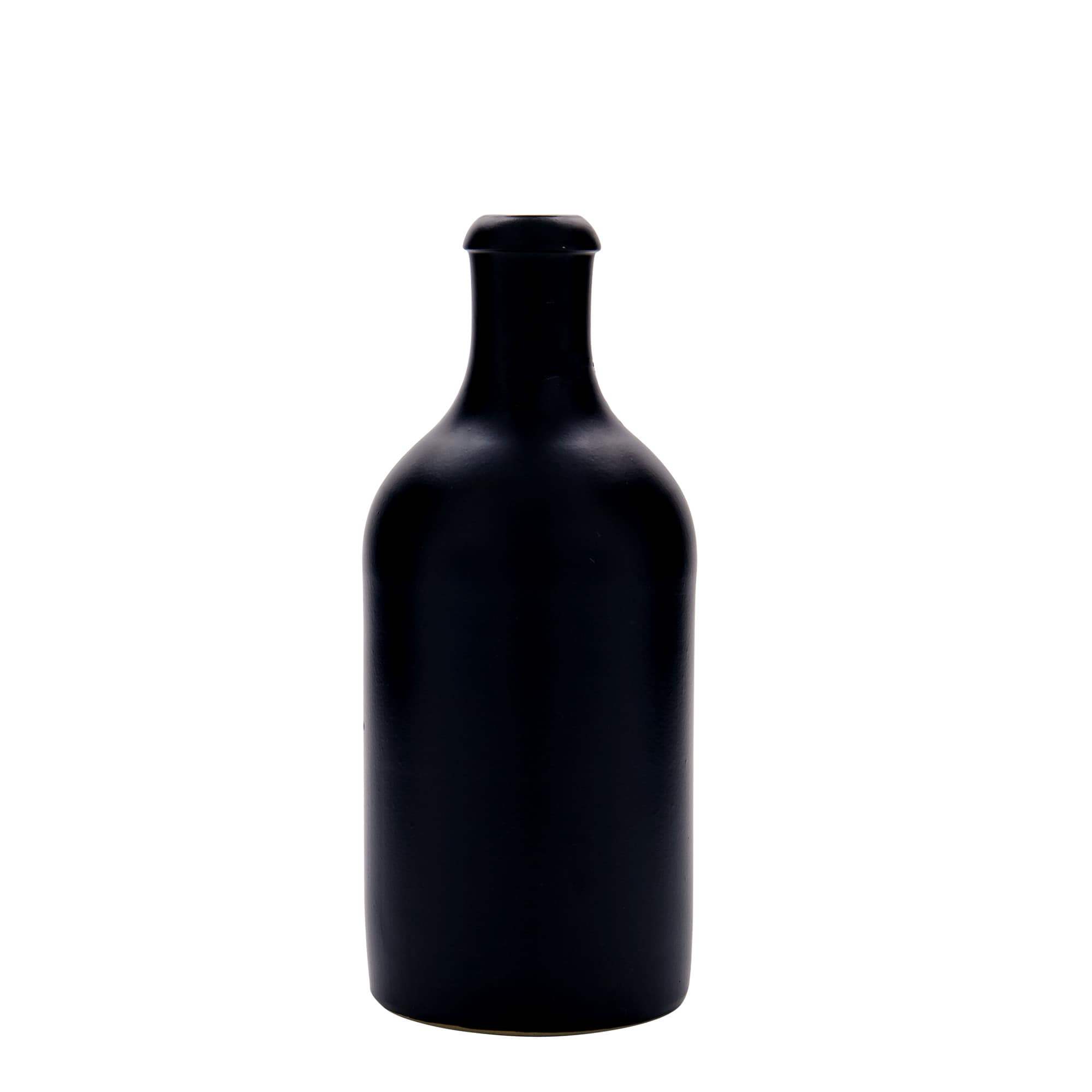 500 ml clay jug, stoneware, black, opening: swing top closure 500 ml clay jug, stoneware, black, opening: swing top closure